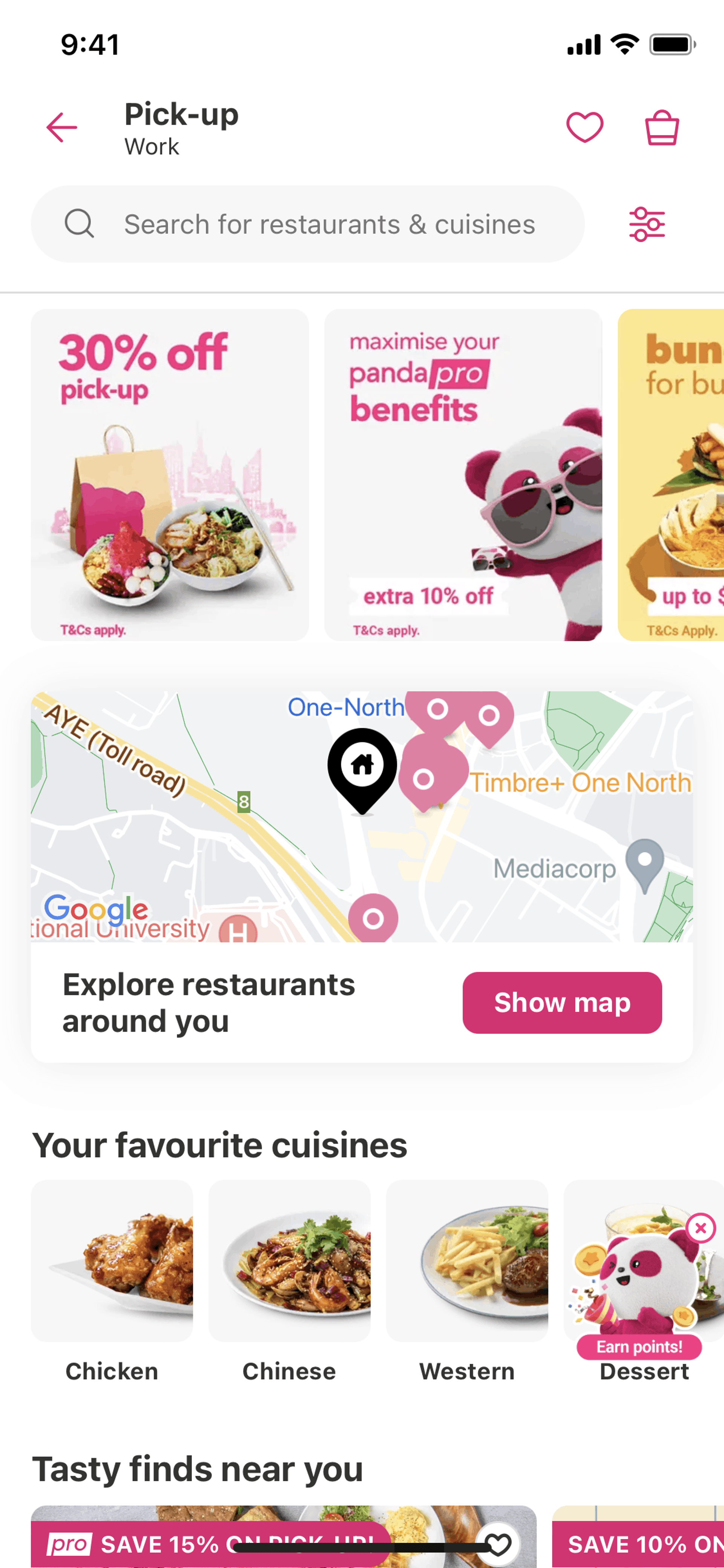 foodpanda iOS Food & Drink interface screenshot 12