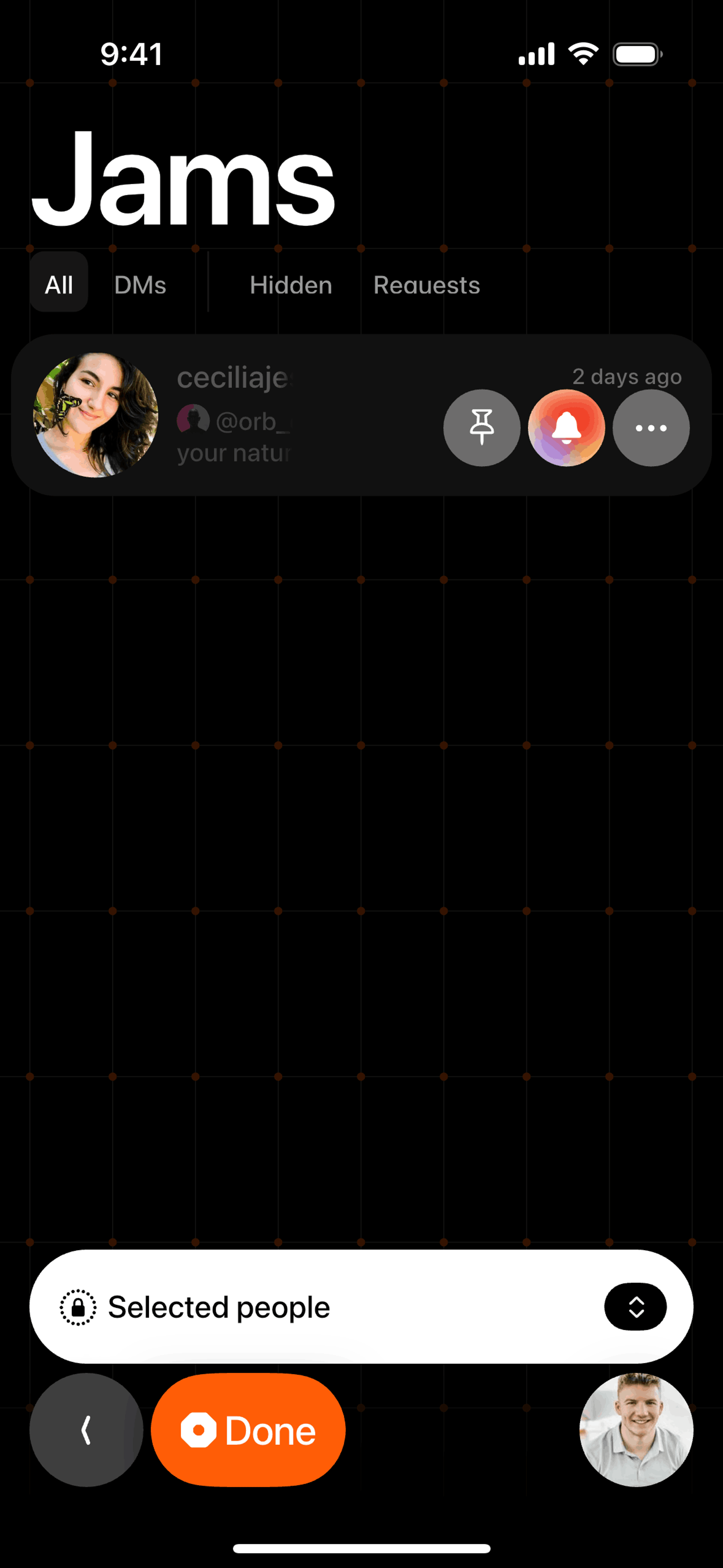 Orb Social iOS Social Networking interface screenshot 13