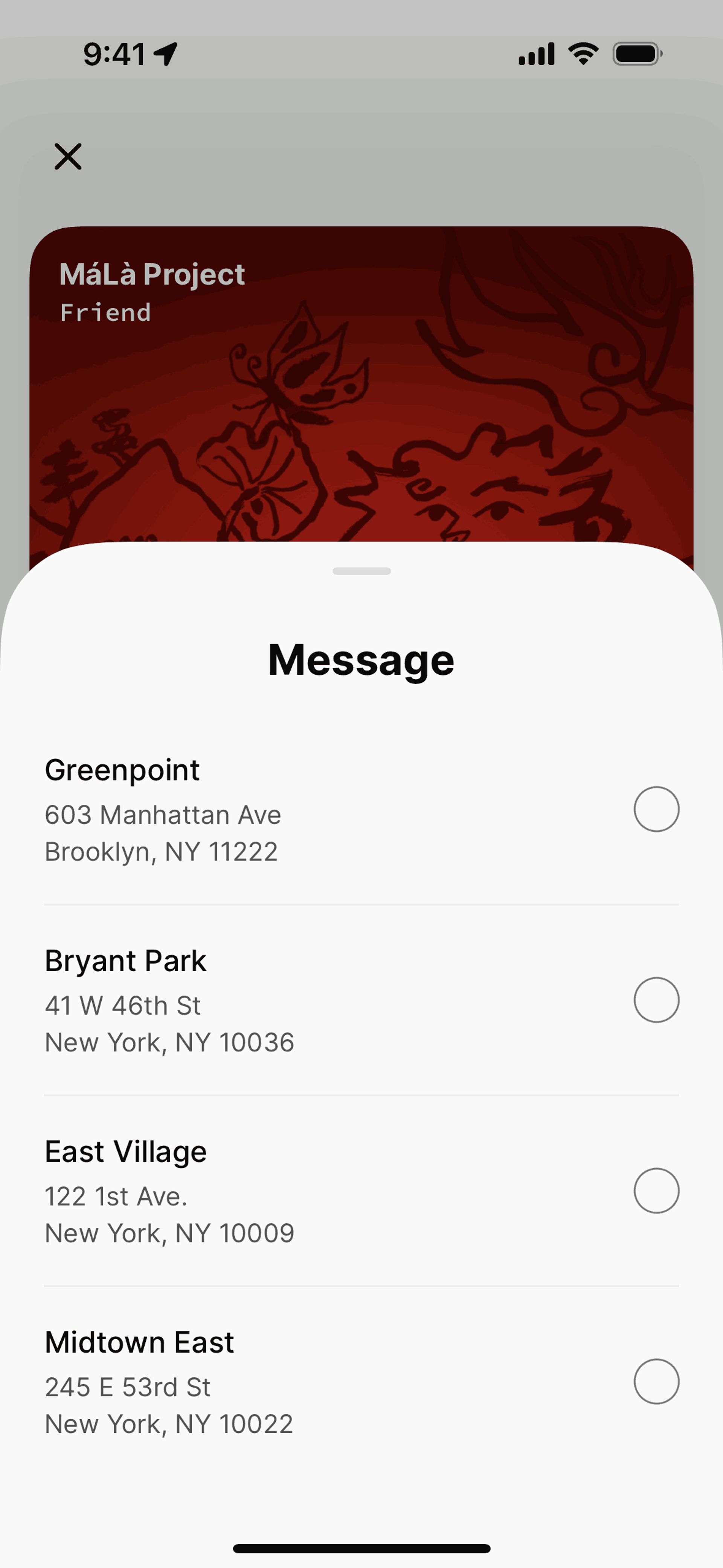 Blackbird iOS Food & Drink interface screenshot 8