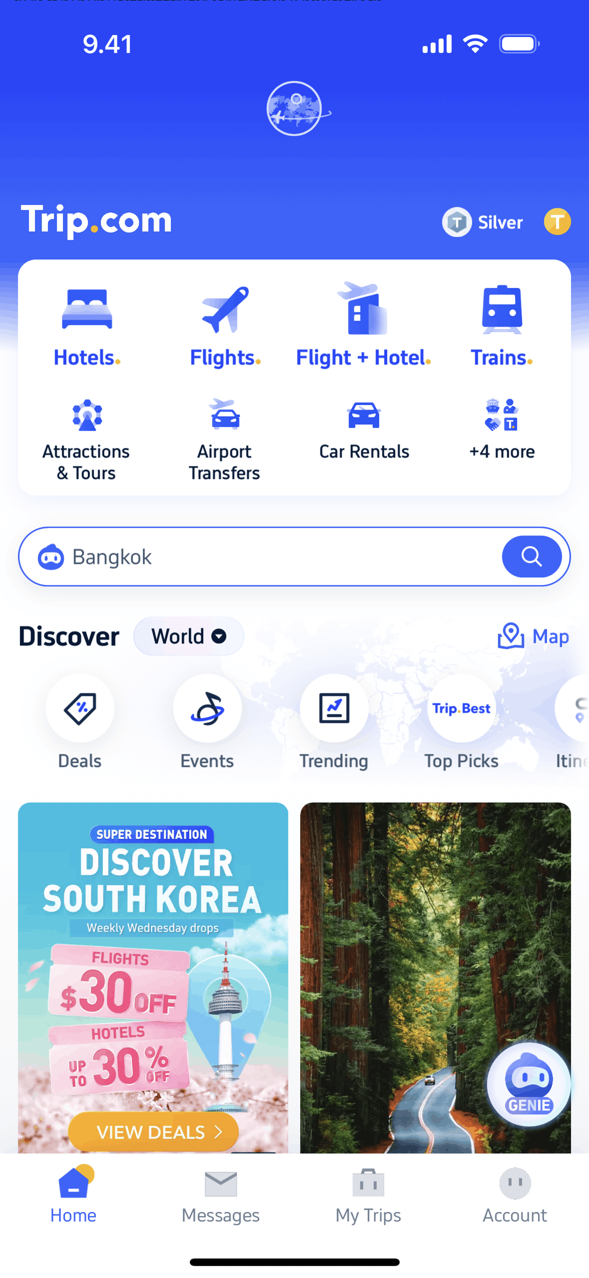 Trip.com iOS Travel & Transportation interface screenshot 15