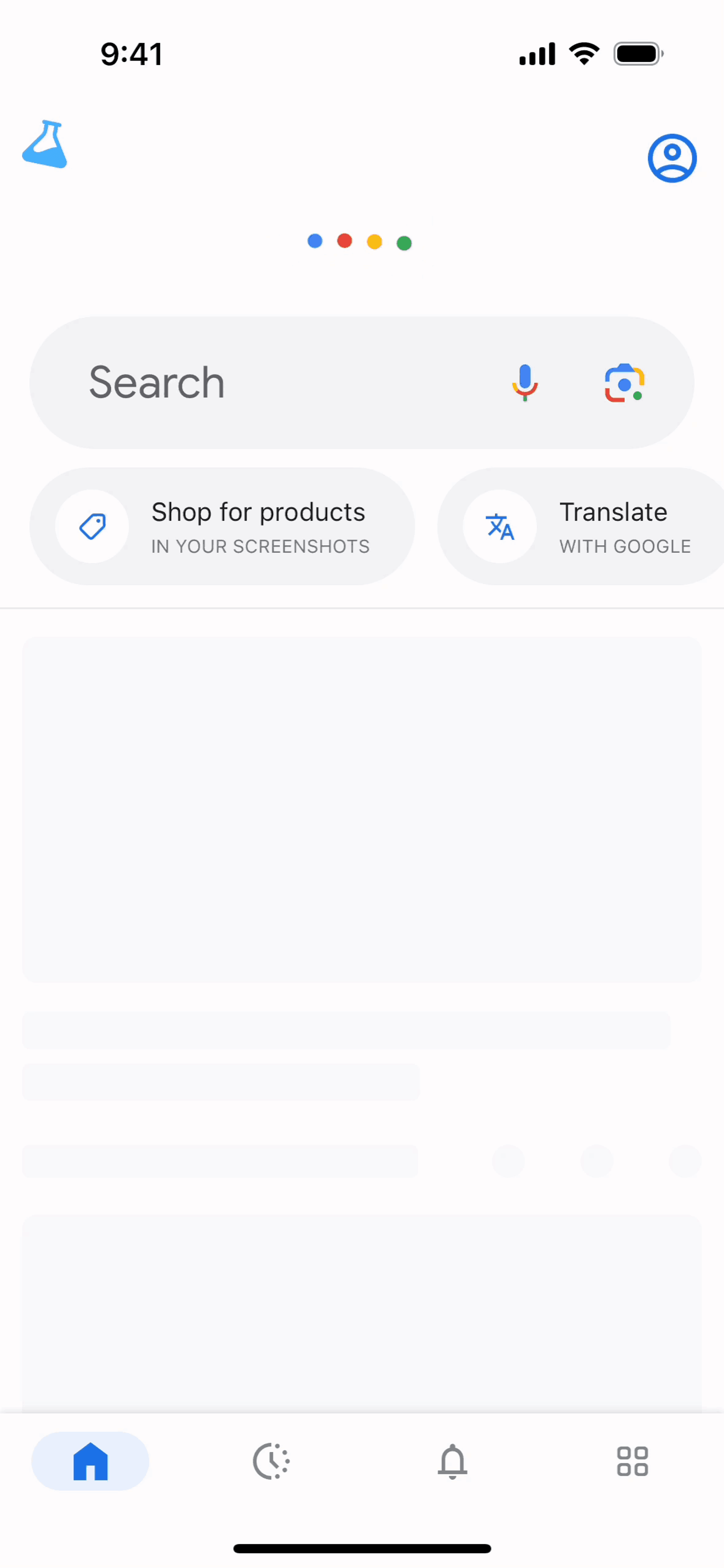 Google iOS AI interface screenshot 3