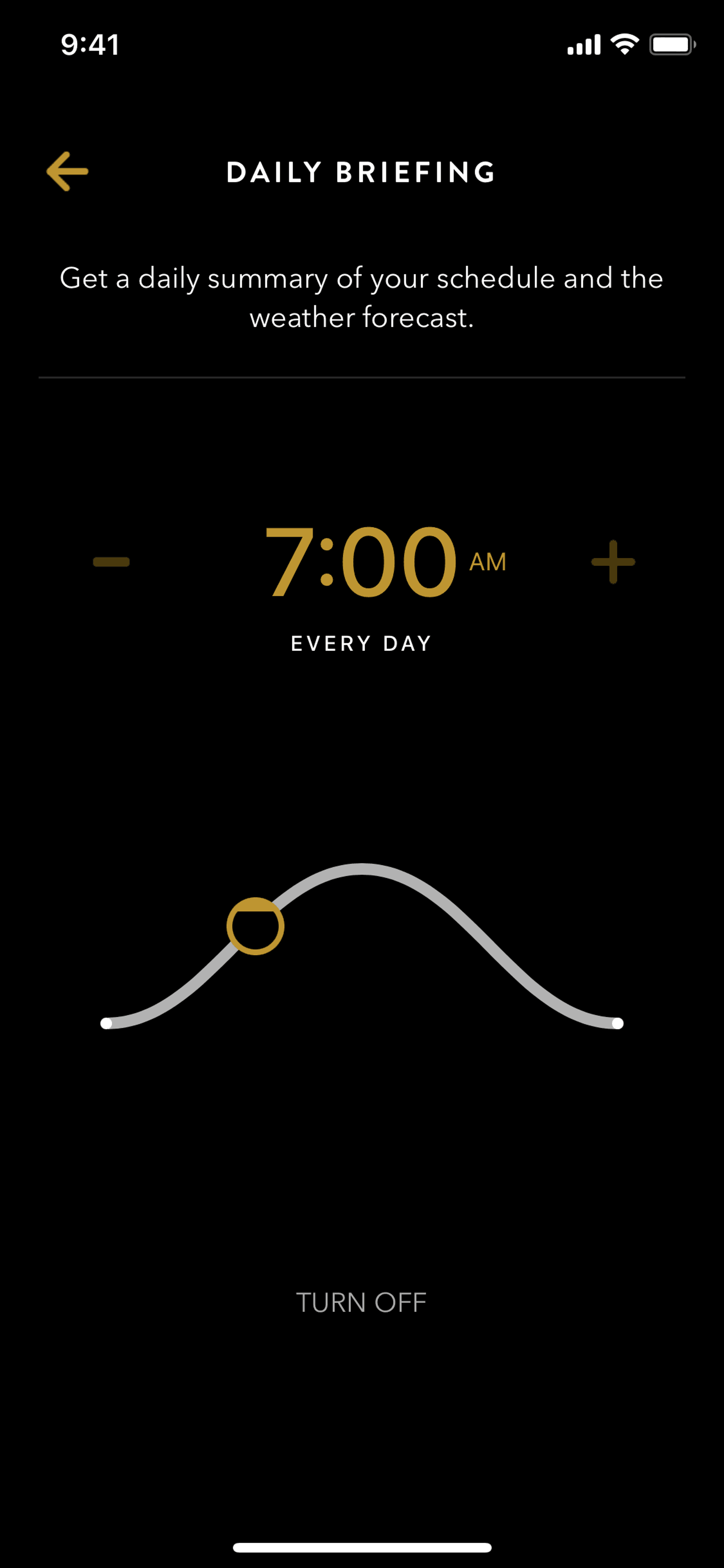 Timepage iOS Productivity interface screenshot 13