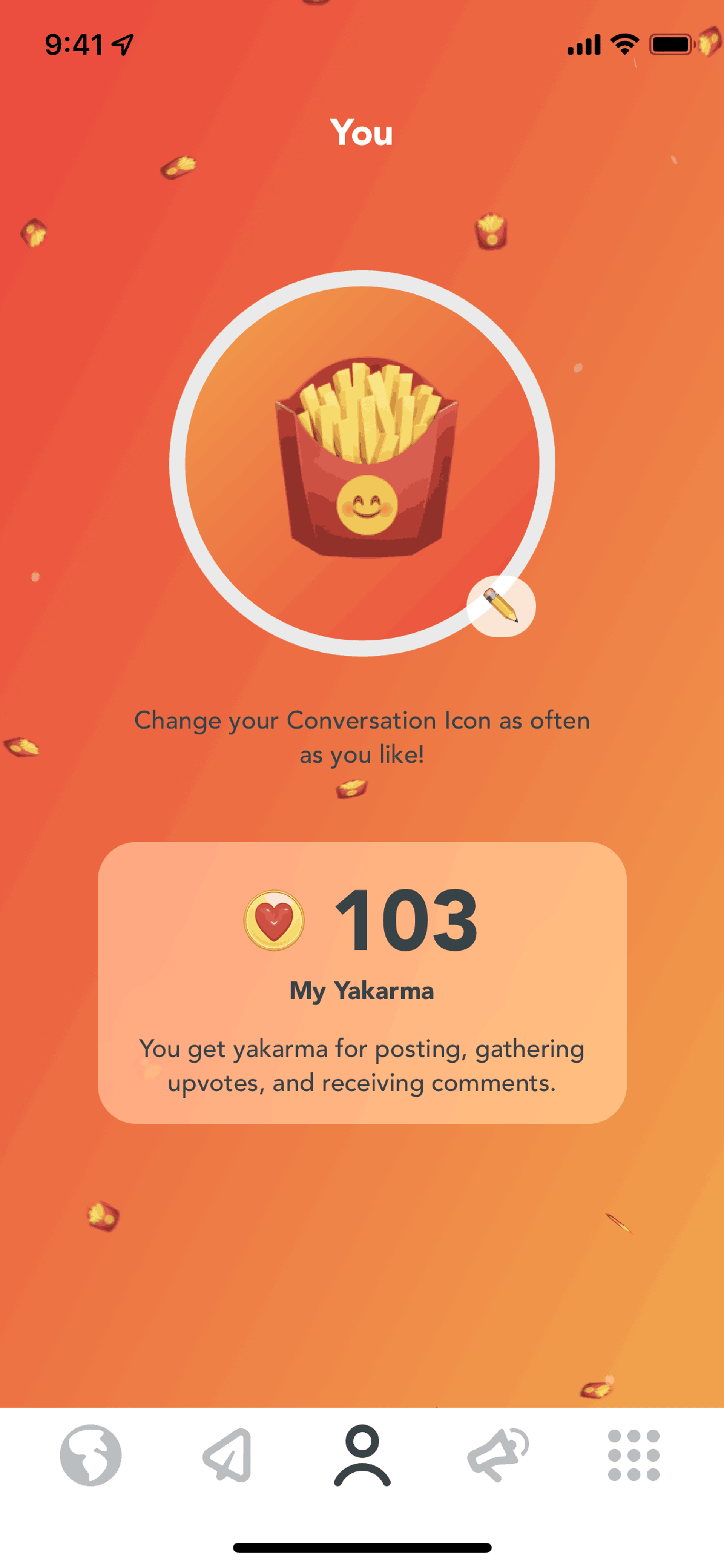 Yik Yak iOS Social Networking interface screenshot 3