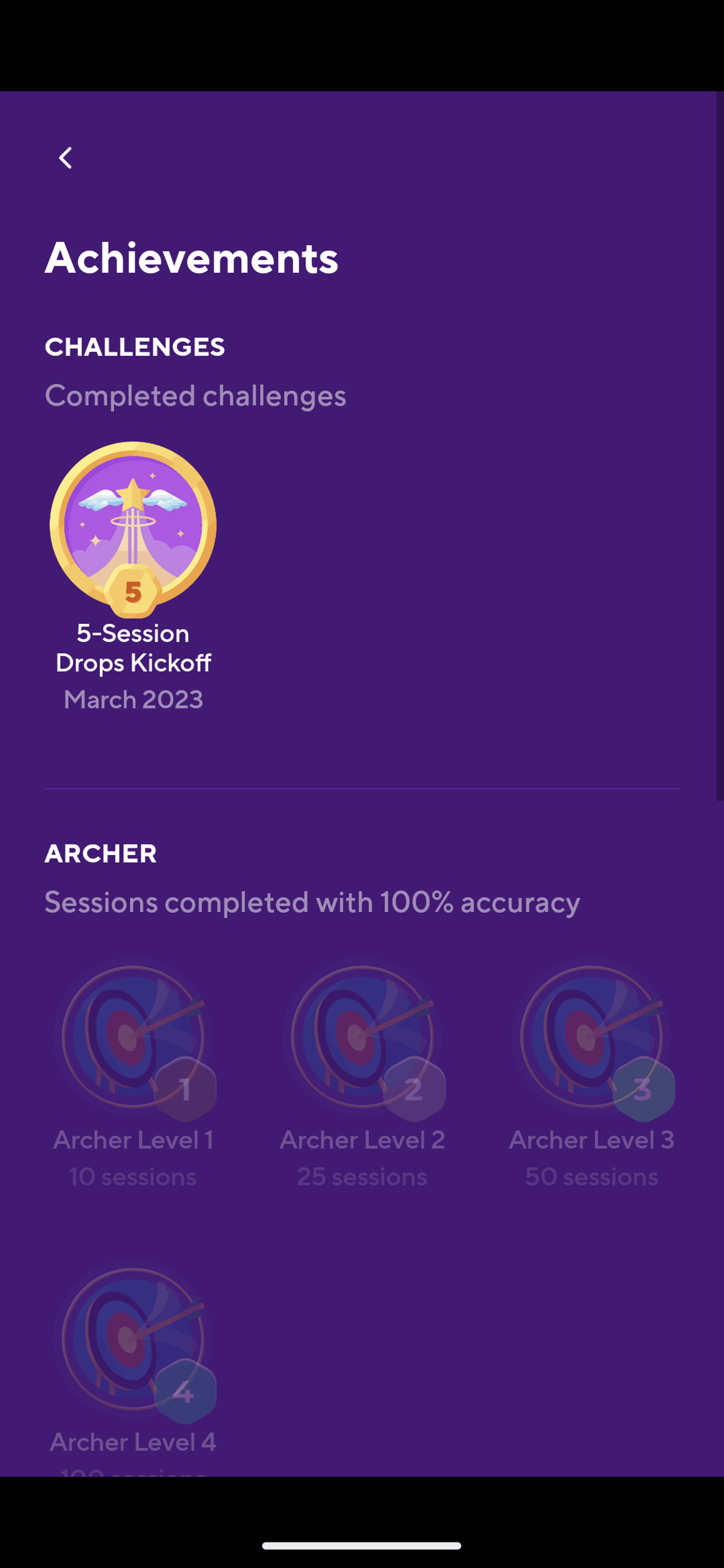 Drops Android Education interface screenshot 19