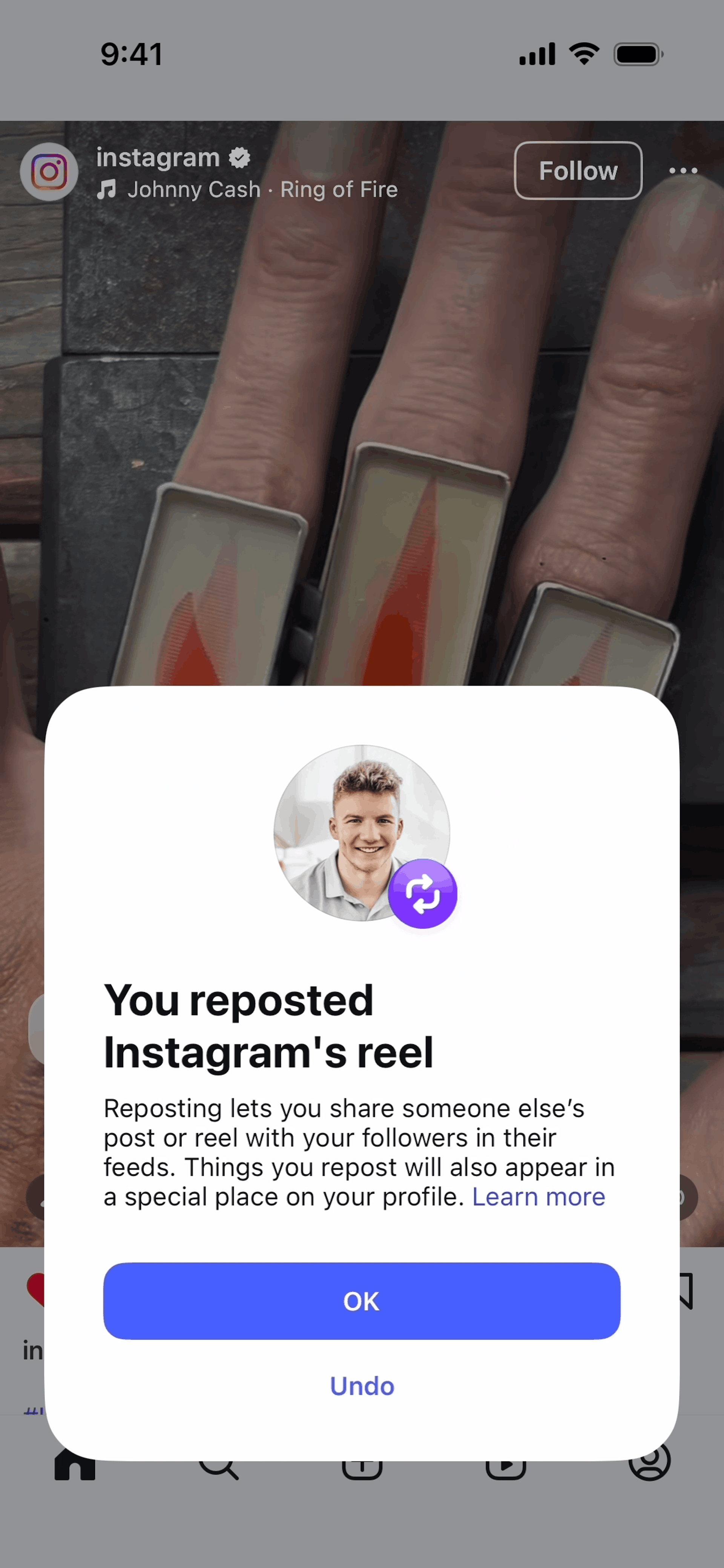 Instagram iOS Photo & Video interface screenshot 16