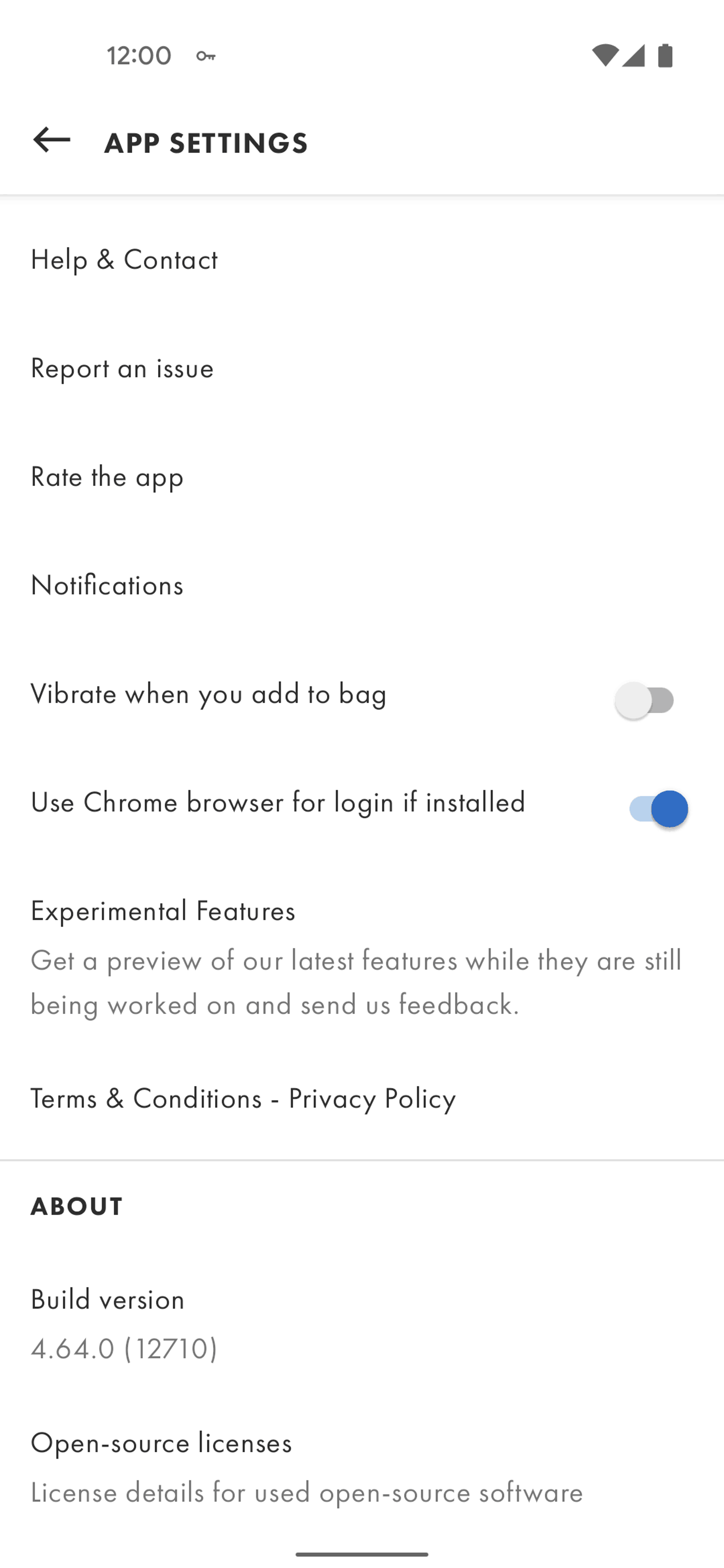 ASOS Android Shopping interface screenshot 23