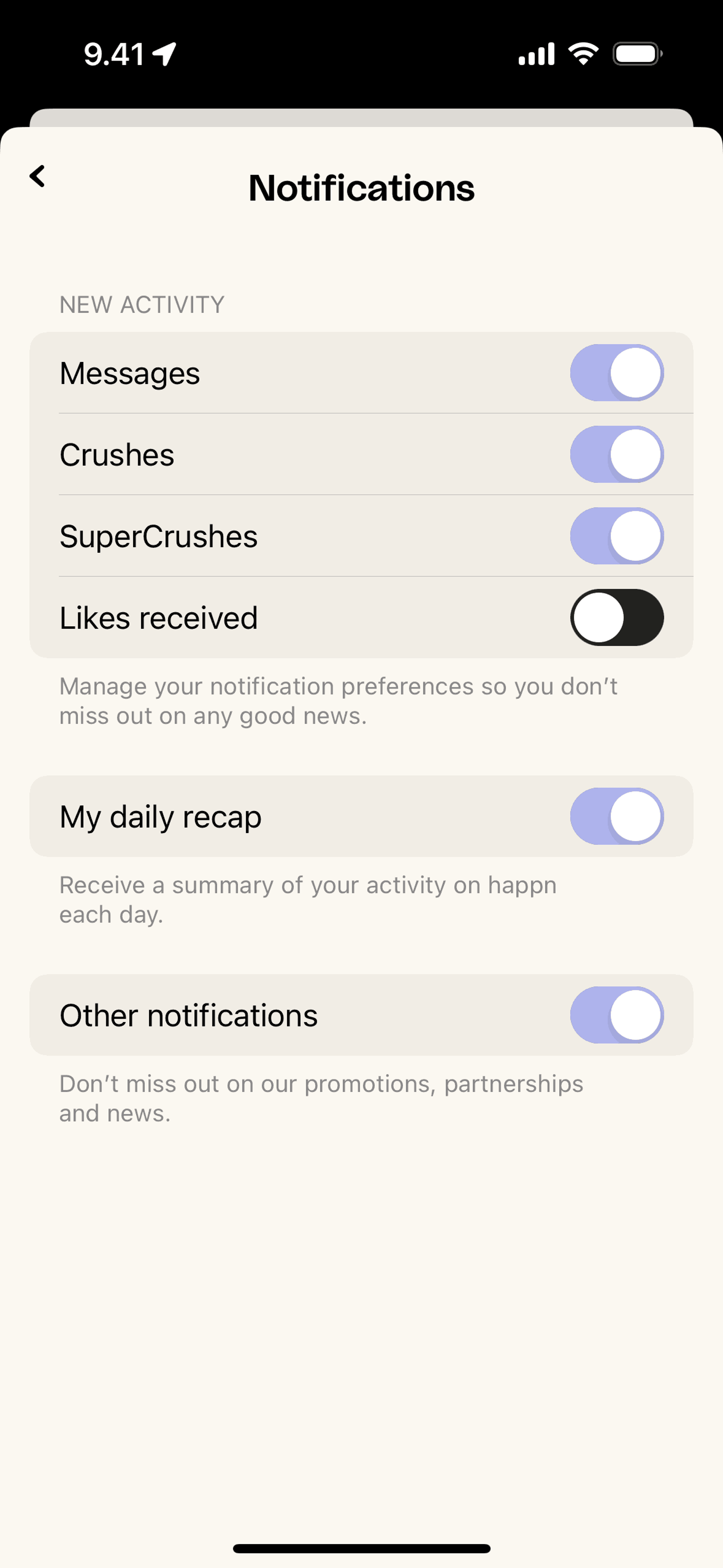 happn iOS Lifestyle interface screenshot 23