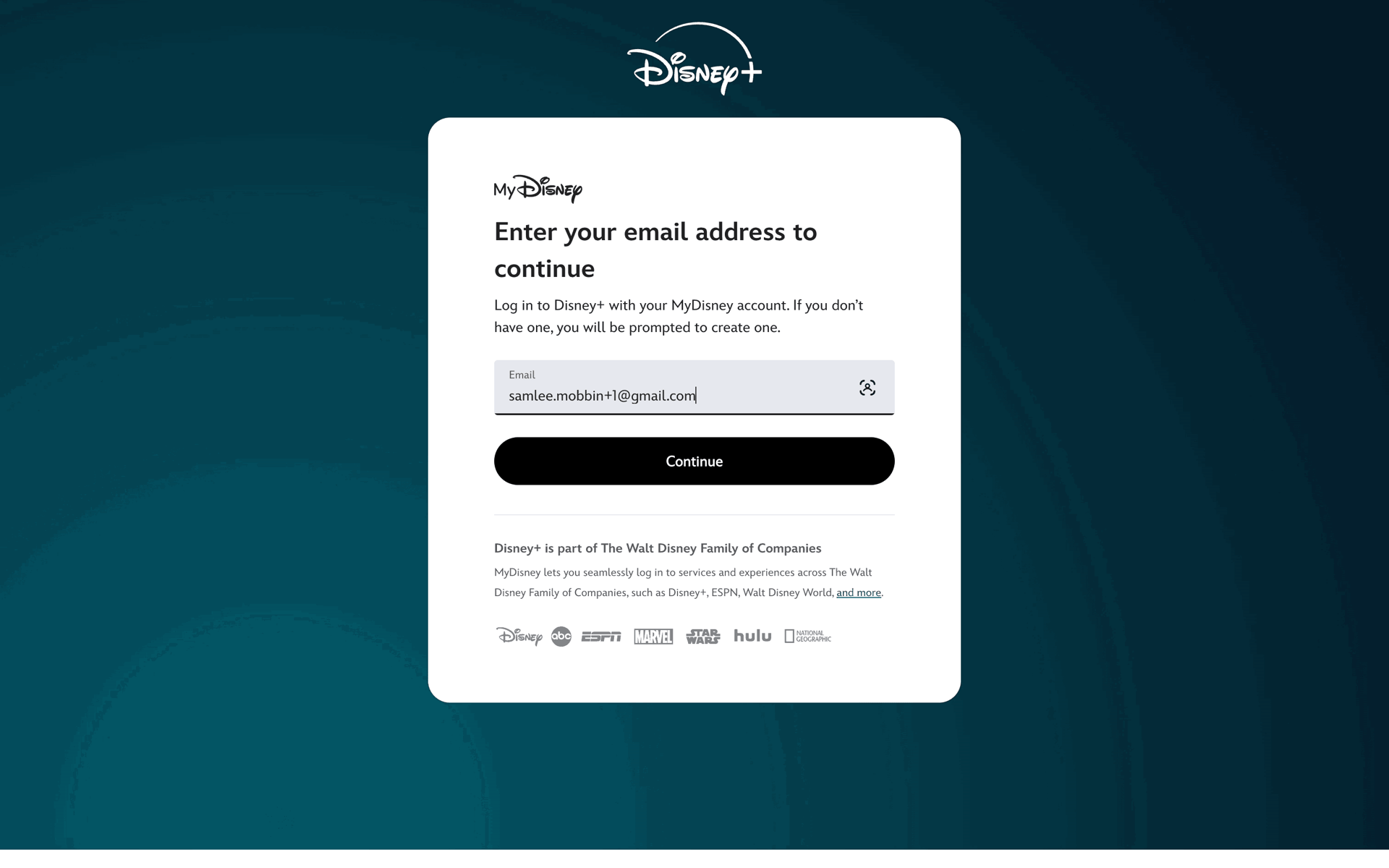 Disney+ Web Entertainment interface screenshot 6