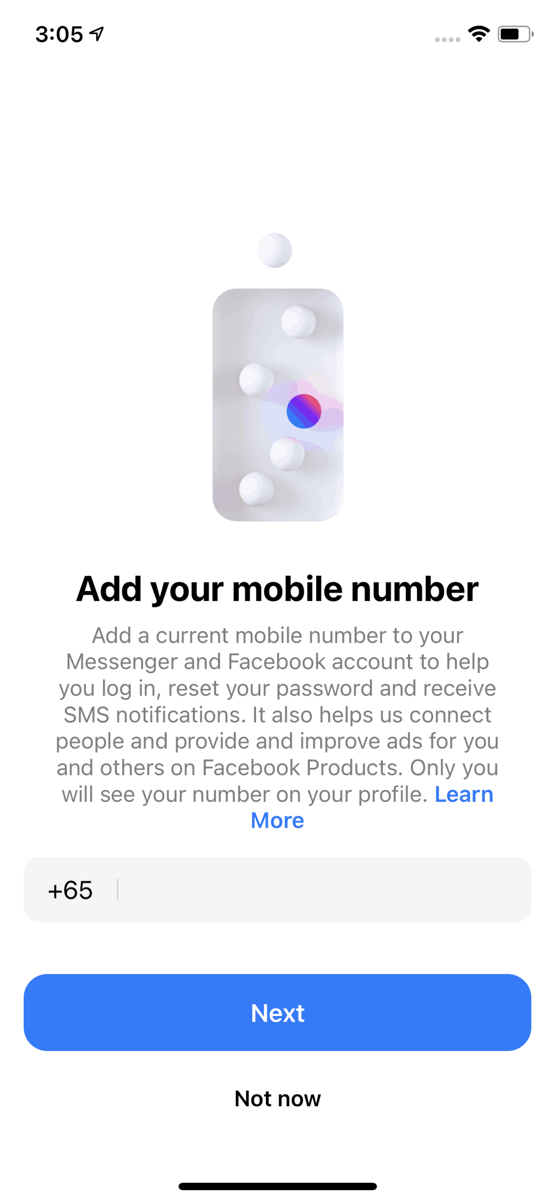 Messenger iOS Social Networking interface screenshot 5
