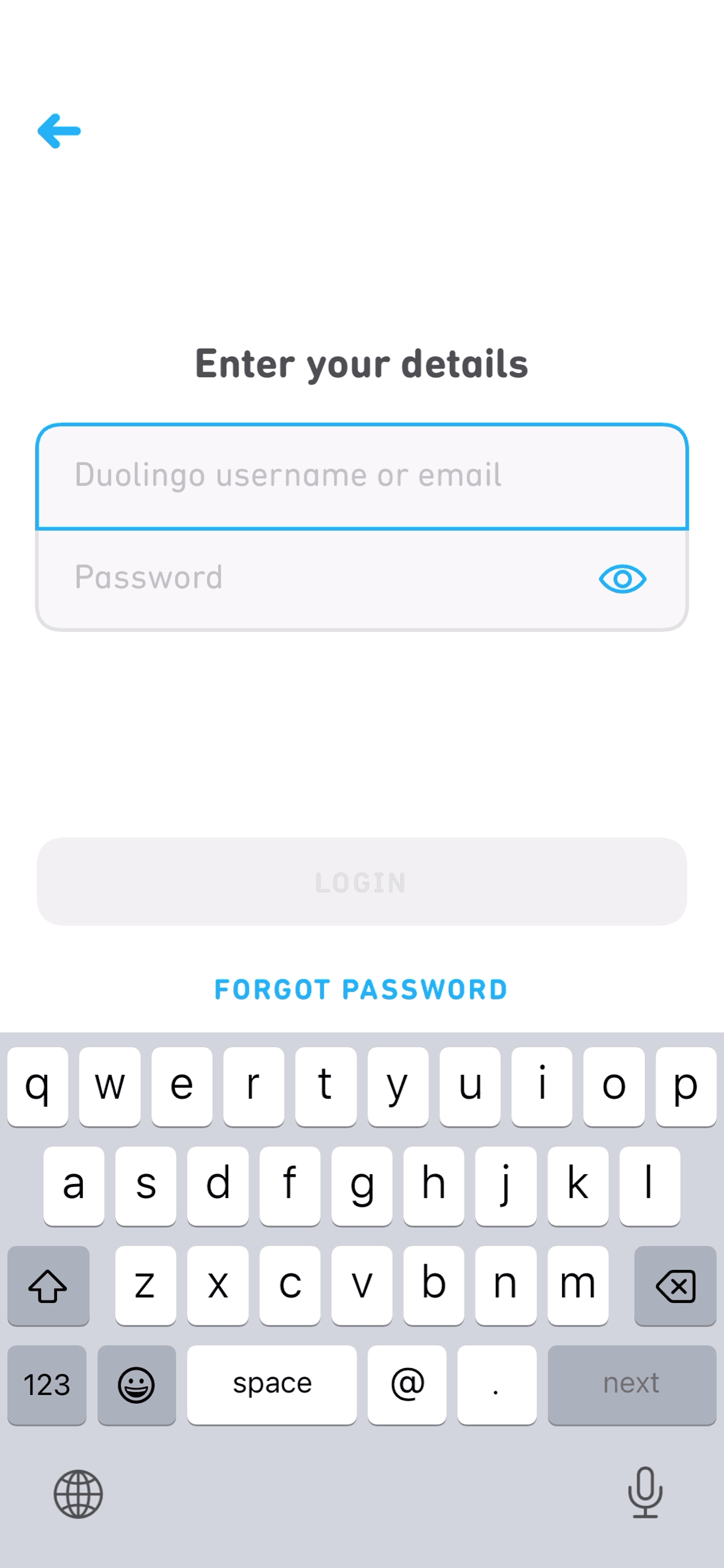 Duolingo ABC iOS Education interface screenshot 6