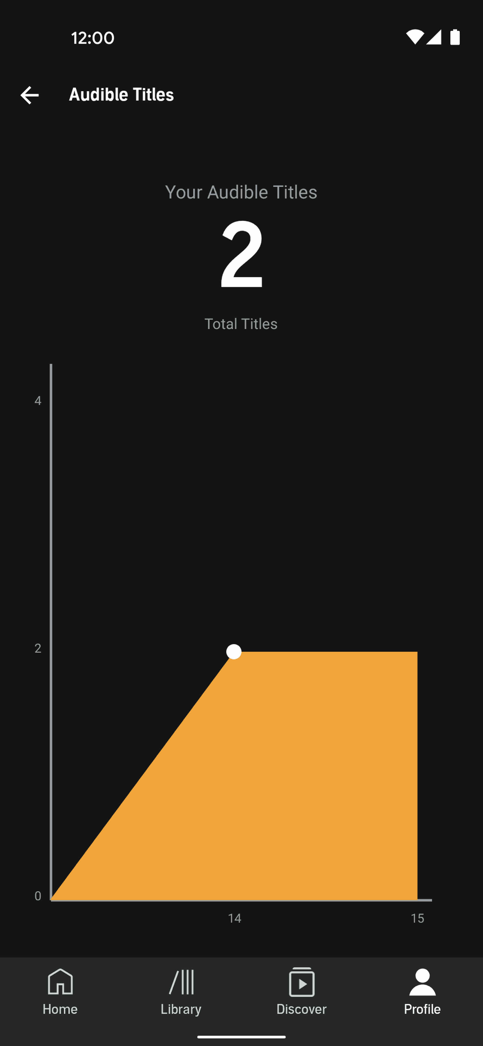 Audible Android Entertainment interface screenshot 24