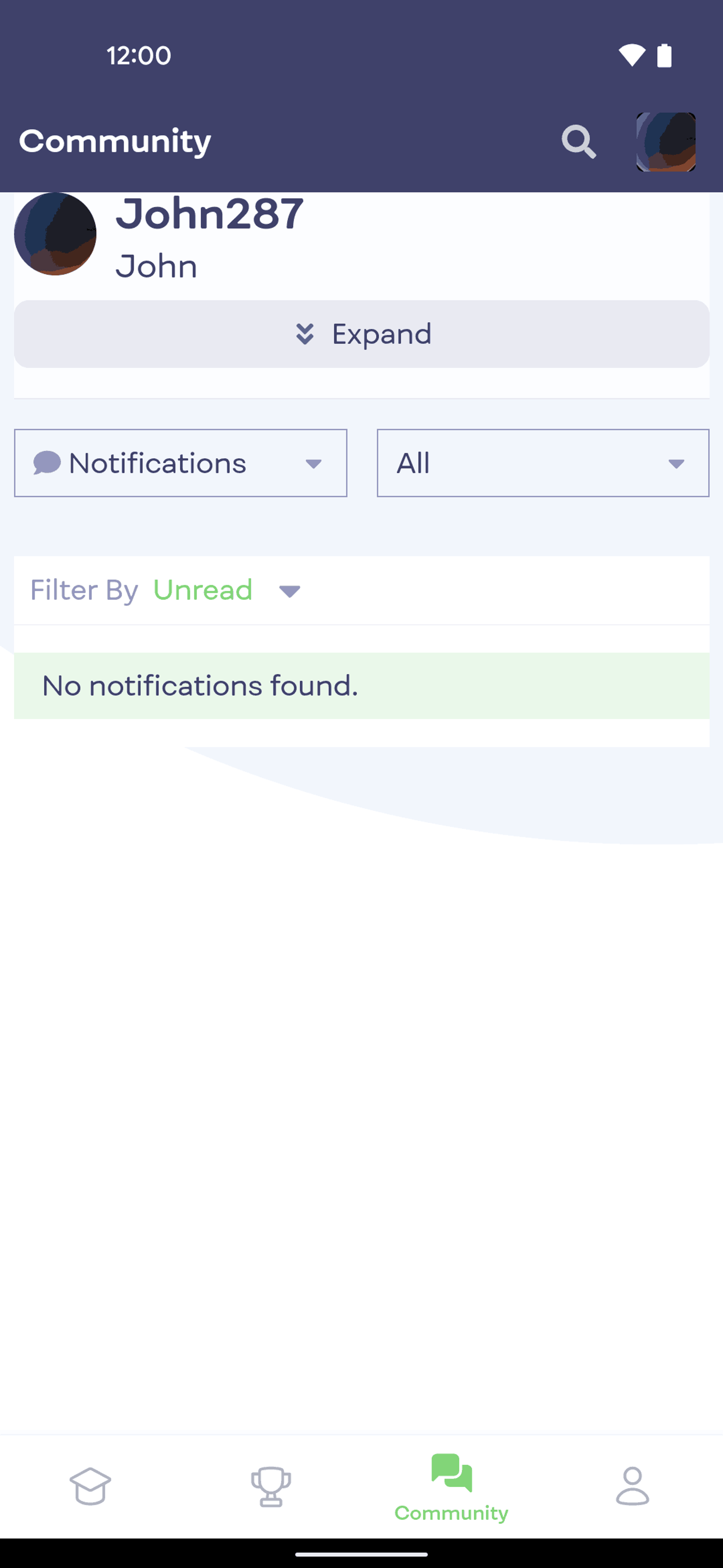 Mimo Android Education interface screenshot 5