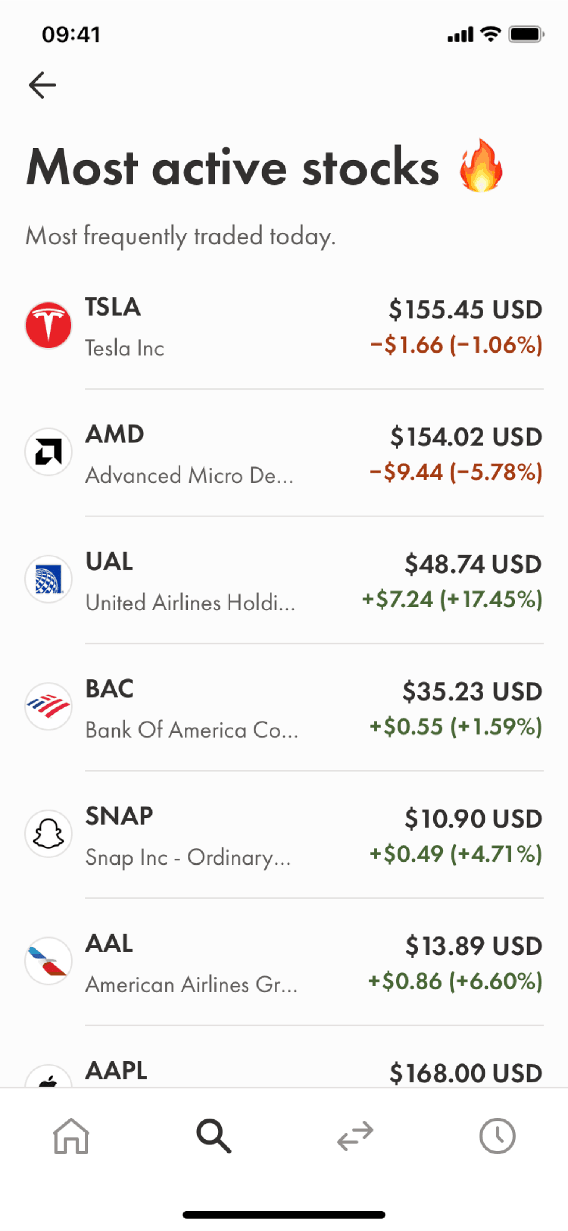 Wealthsimple iOS Finance interface screenshot 19