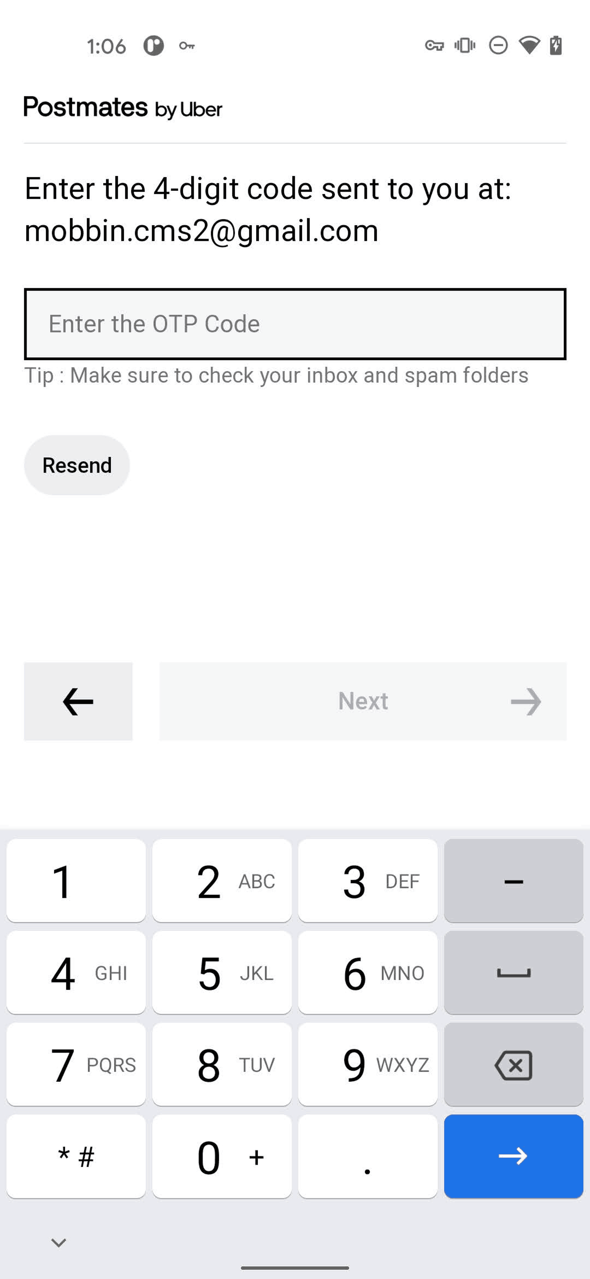 Postmates Android Food & Drink interface screenshot 11