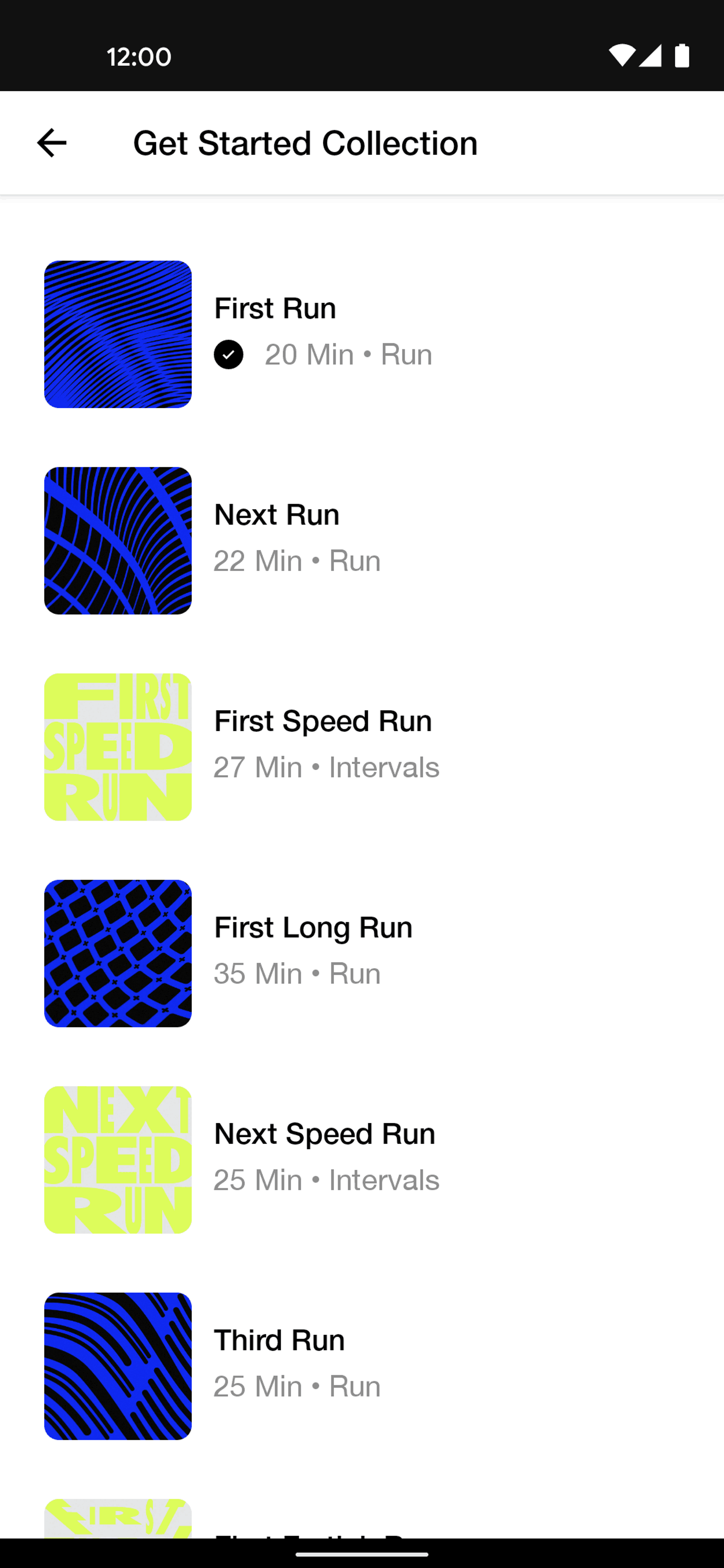 Nike Run Club Android Health & Fitness interface screenshot 8