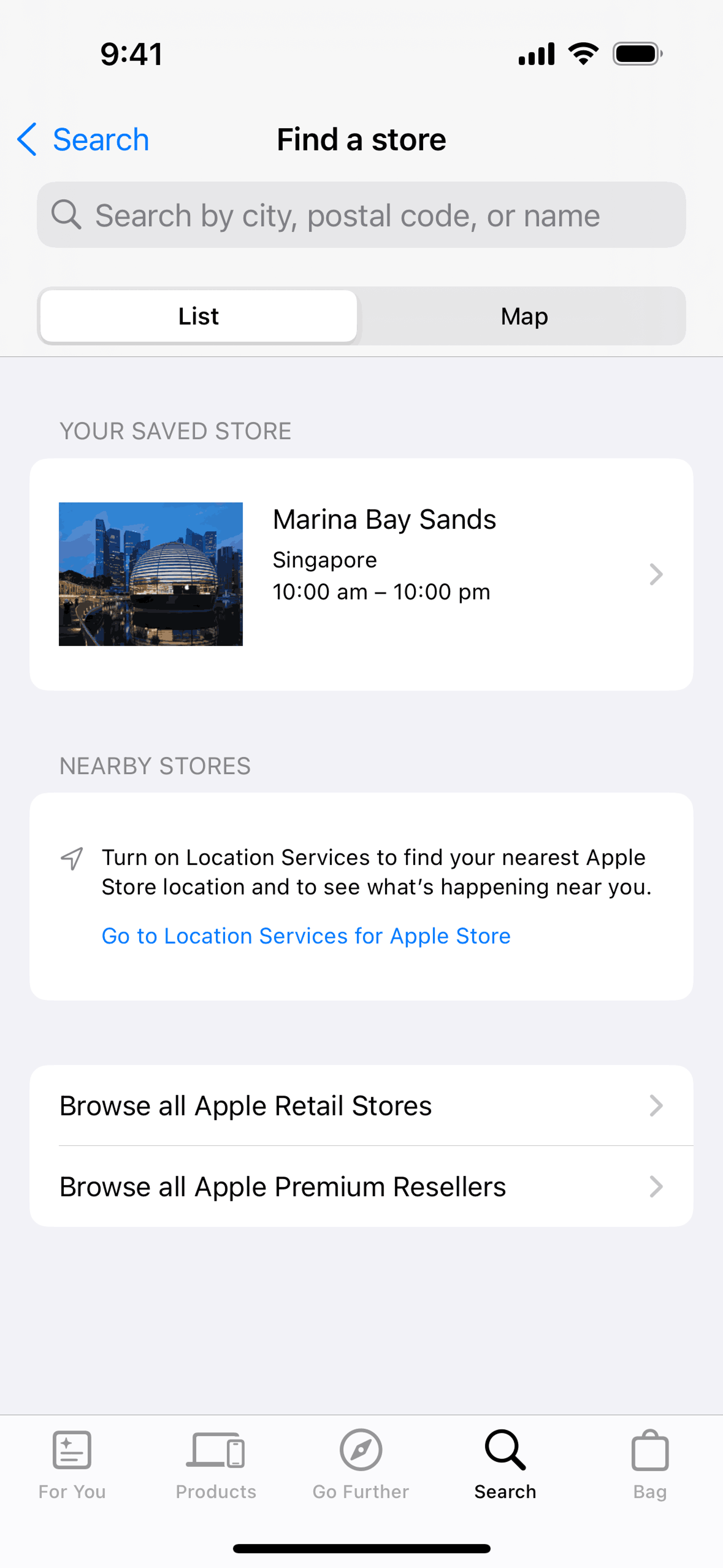 Apple Store iOS Shopping interface screenshot 22