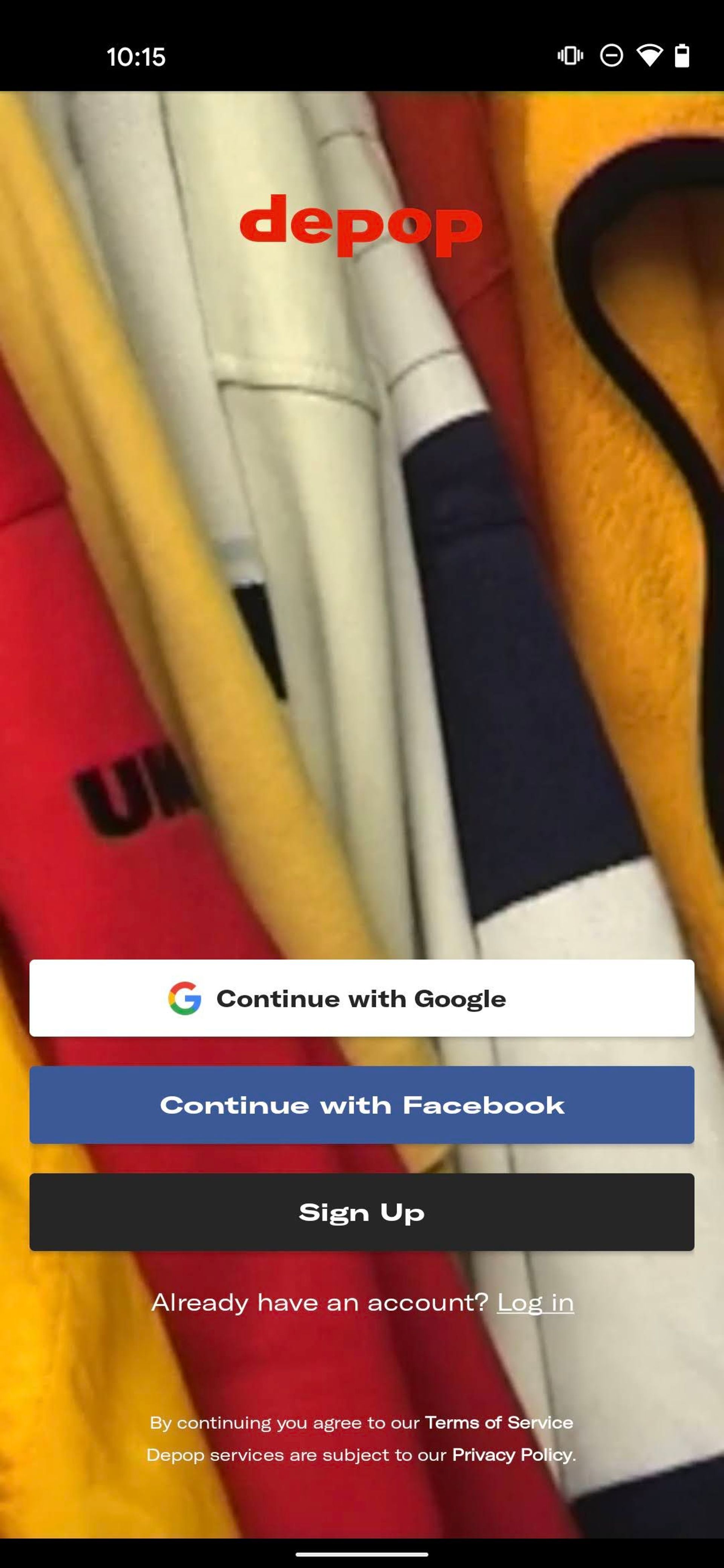 Depop Android Shopping interface screenshot 2