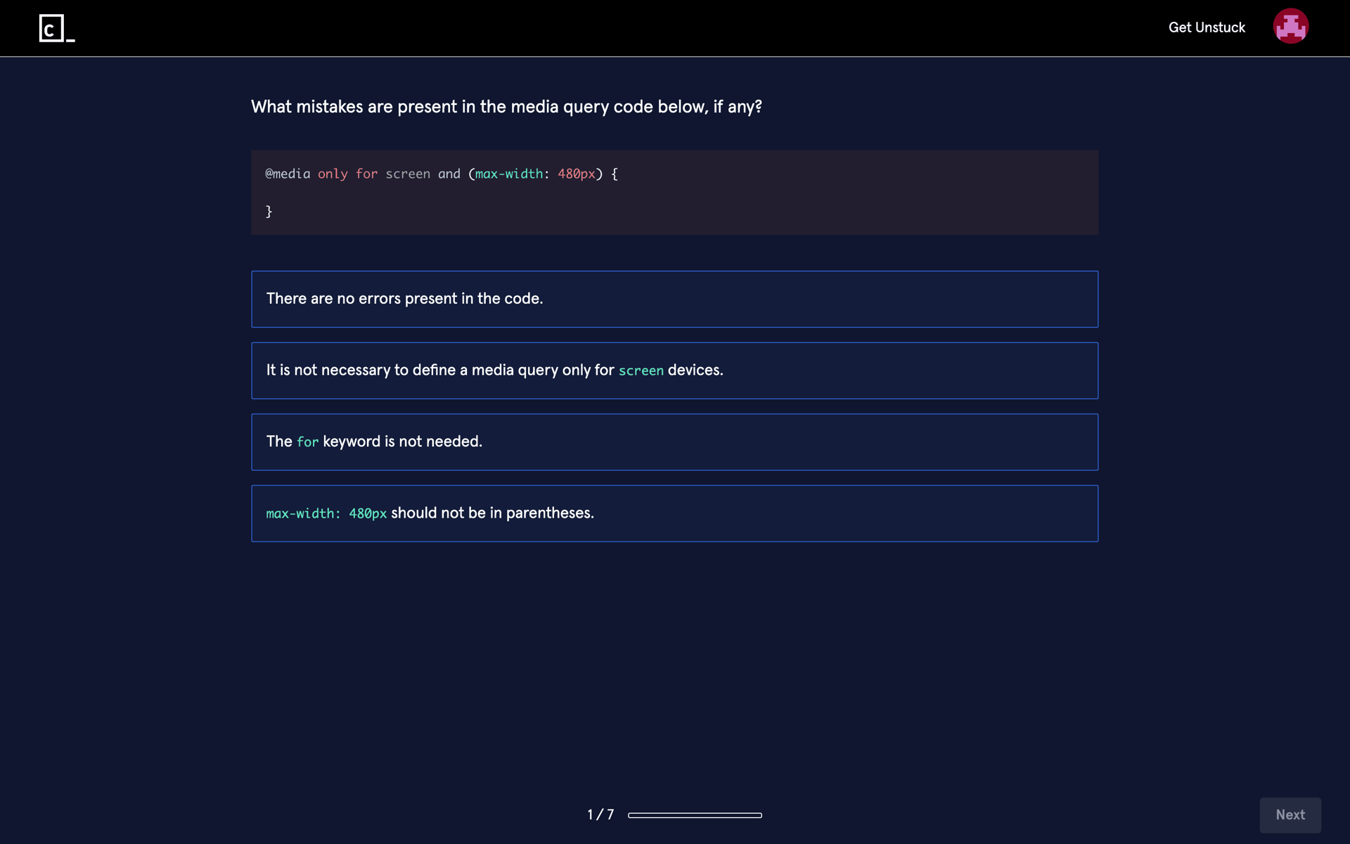 Codecademy Web AI interface screenshot 18