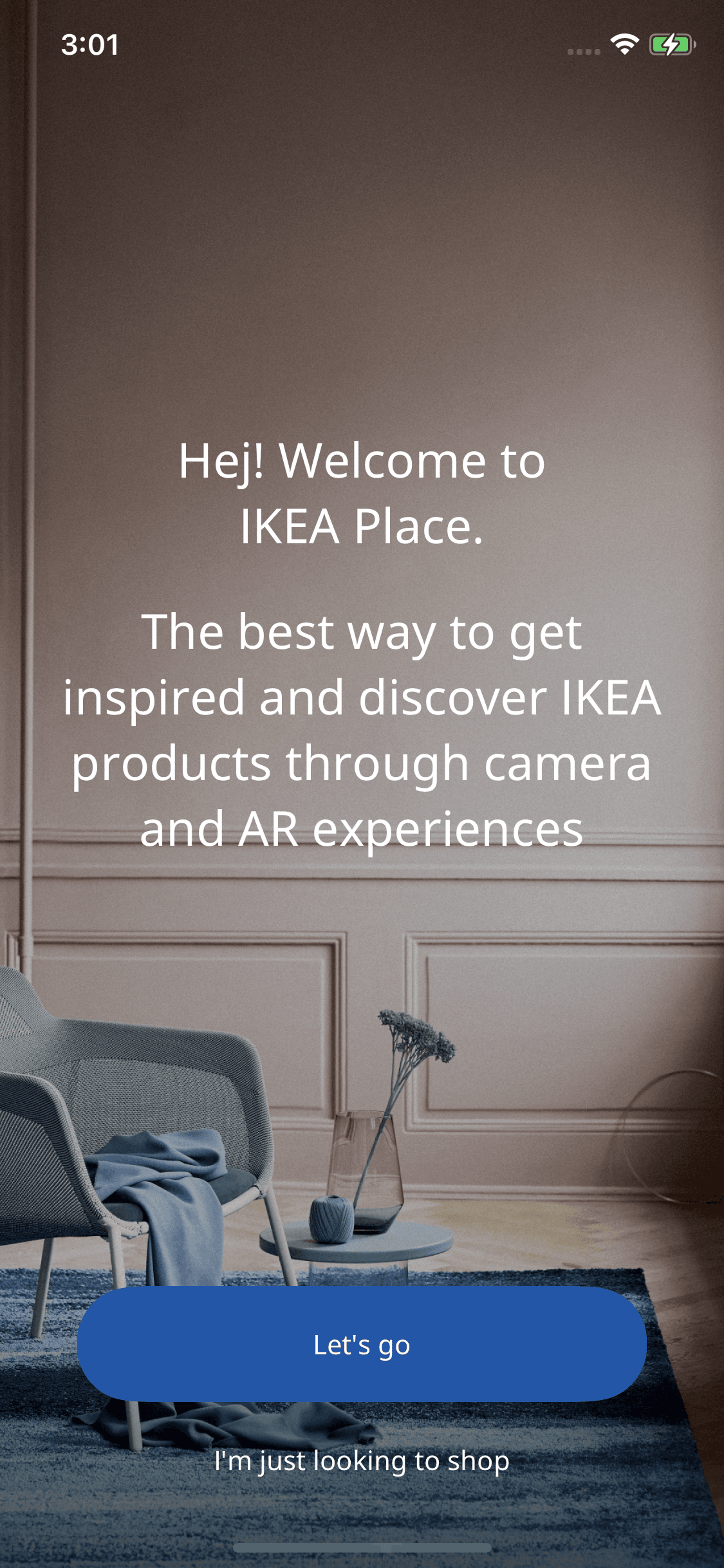 IKEA Place iOS Lifestyle interface screenshot 2