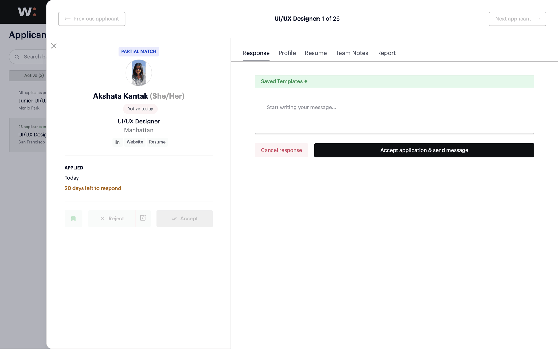 Wellfound Web Jobs & Recruitment interface screenshot 11