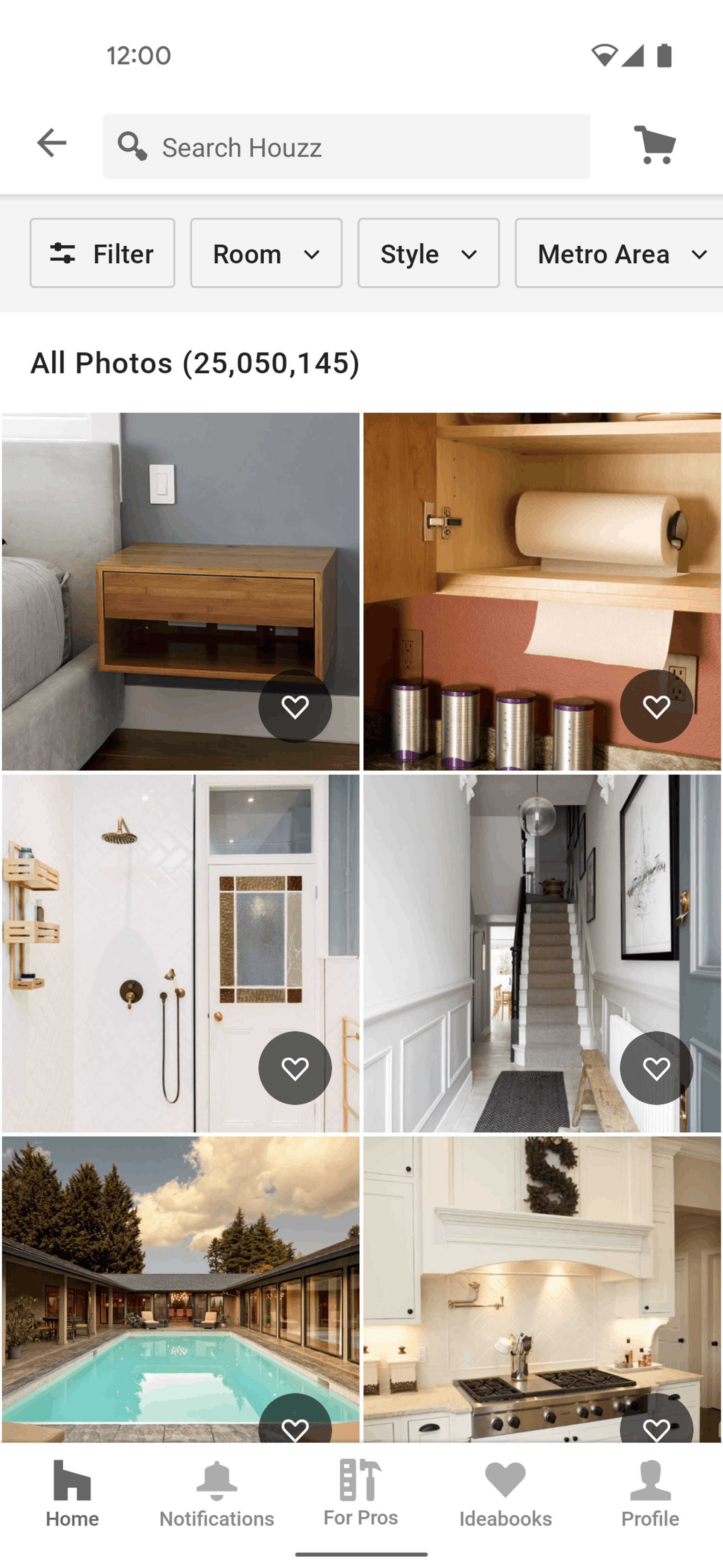 Houzz Android Lifestyle interface screenshot 18