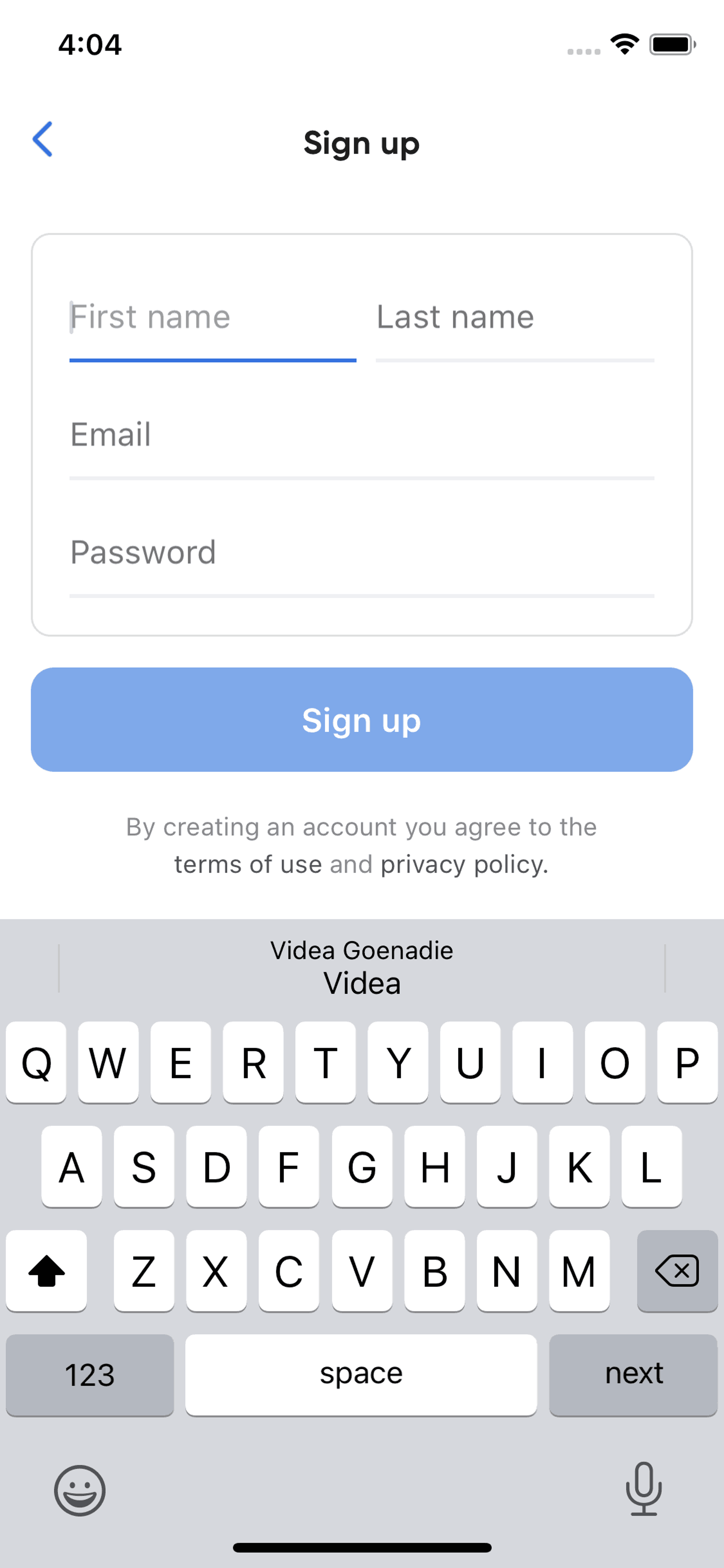 SeatGeek iOS Entertainment interface screenshot 5