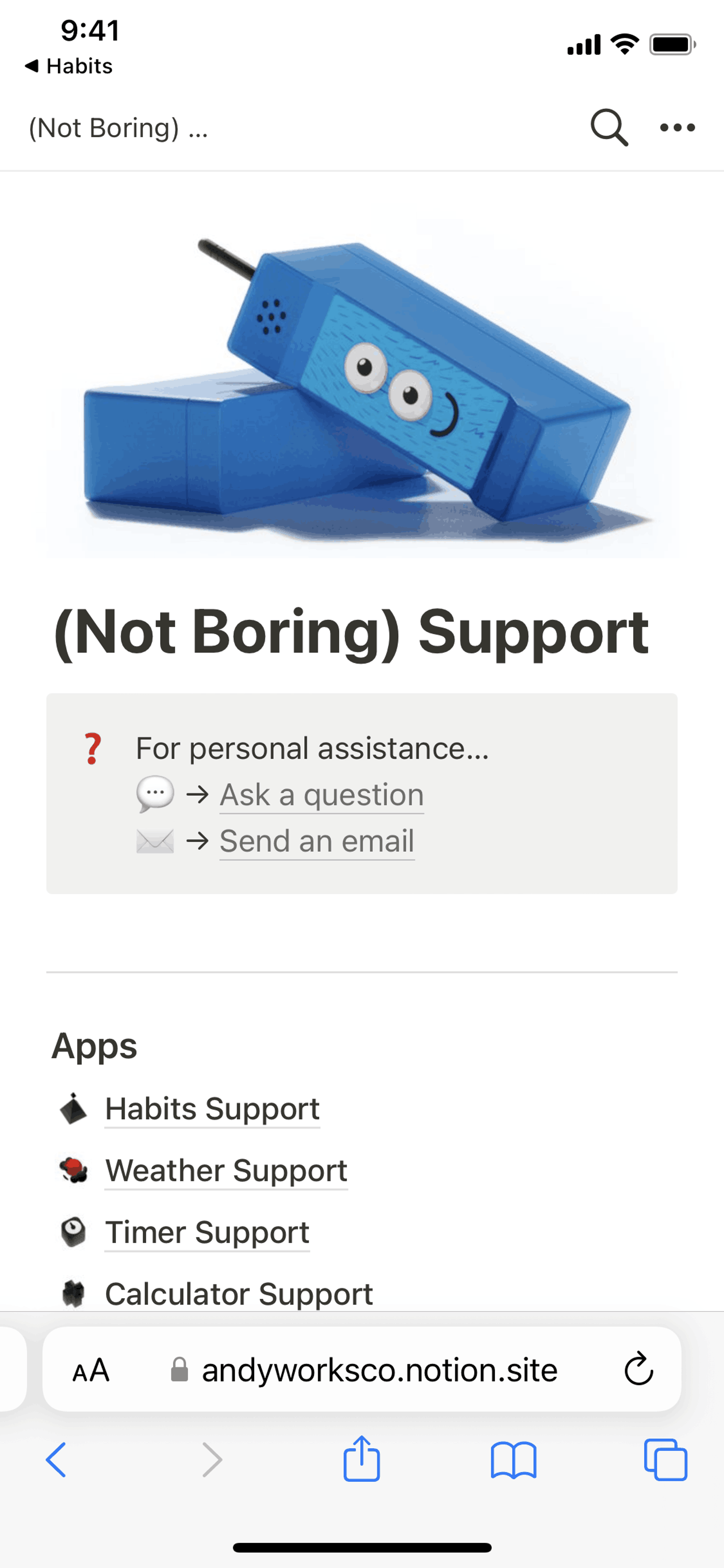 (Not Boring) Habits iOS Health & Fitness interface screenshot 11