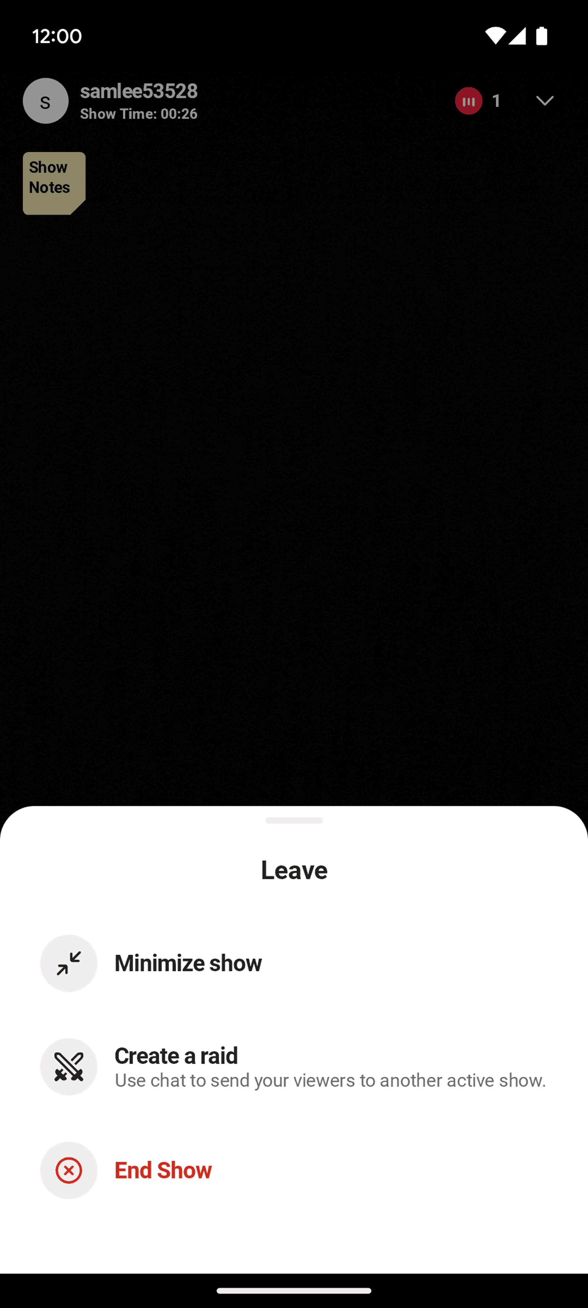 Whatnot Android Shopping interface screenshot 6