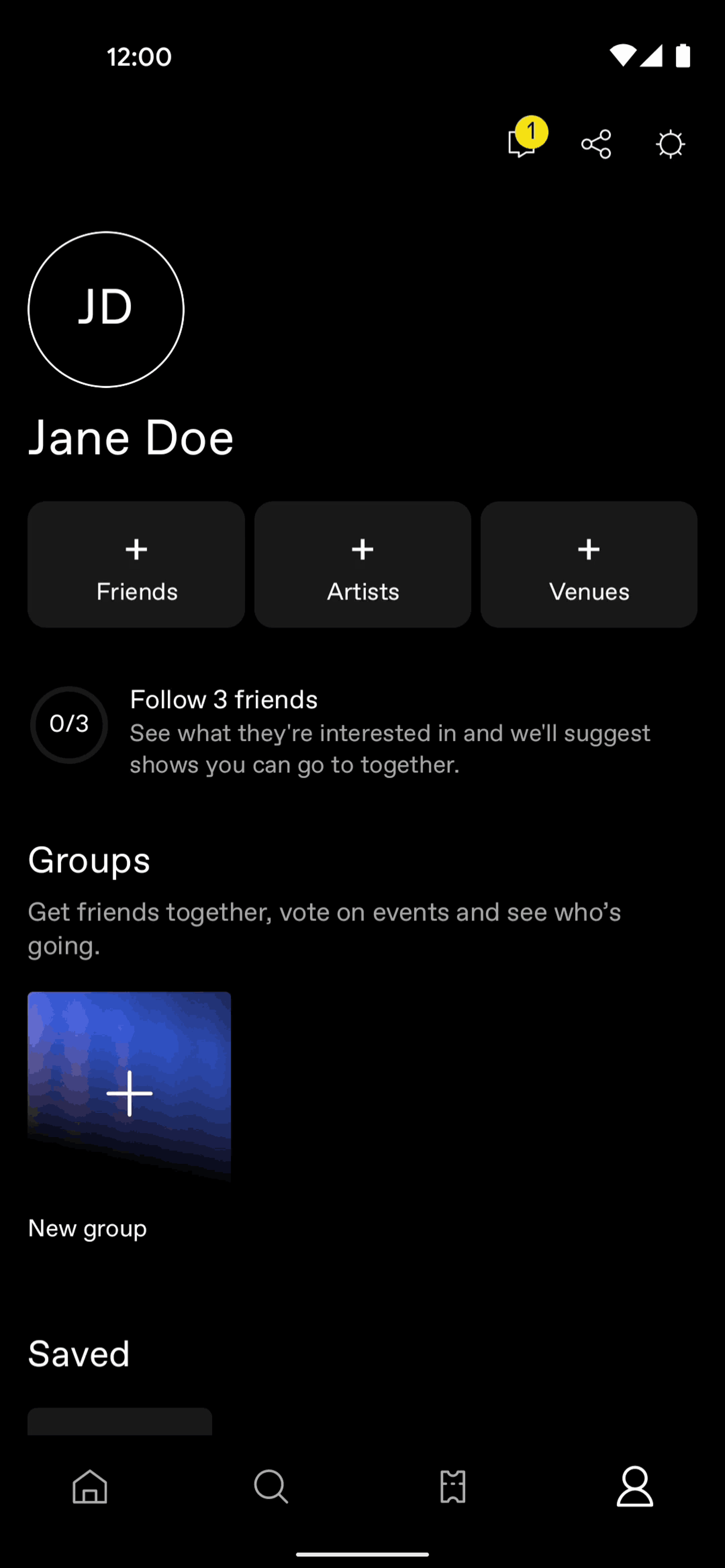 DICE Android Entertainment interface screenshot 4