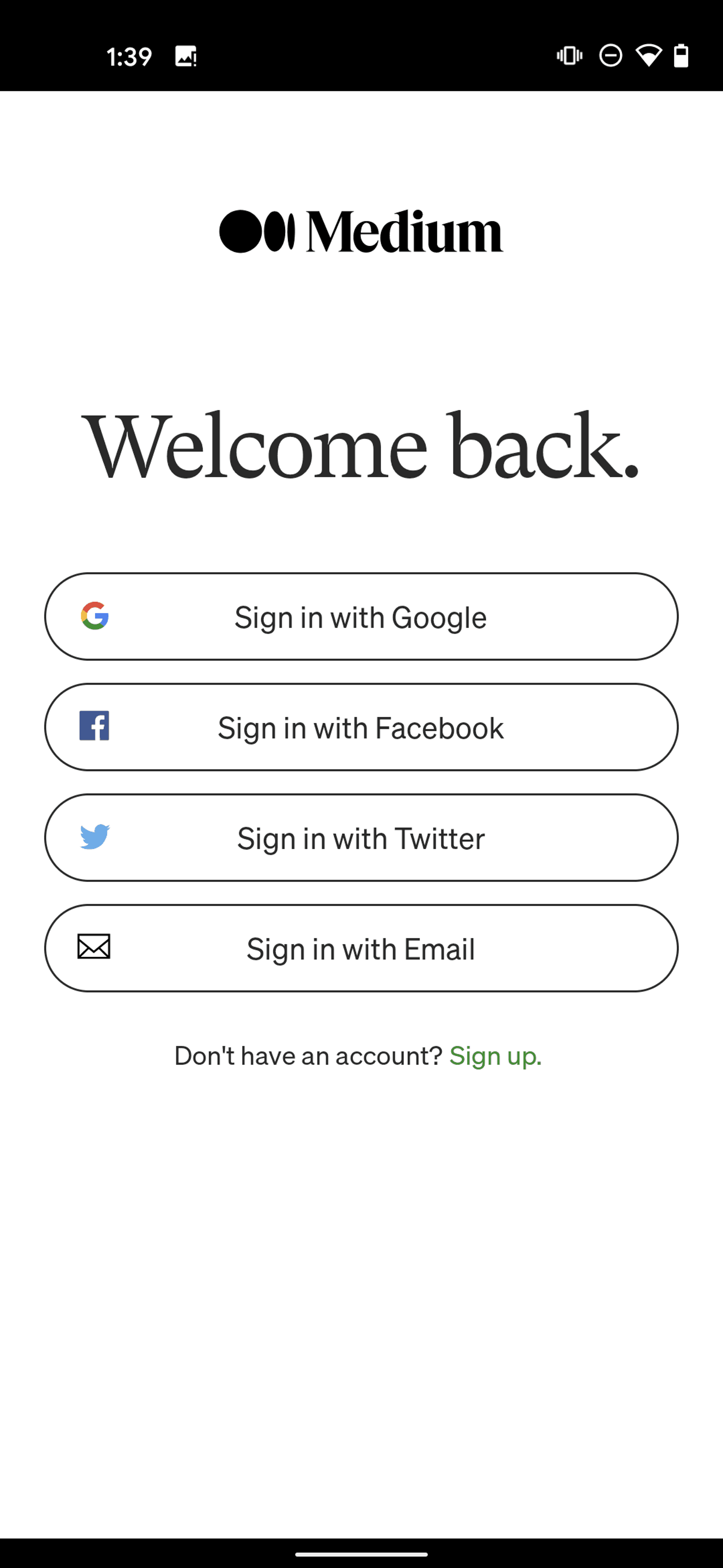 Medium Android News interface screenshot 3