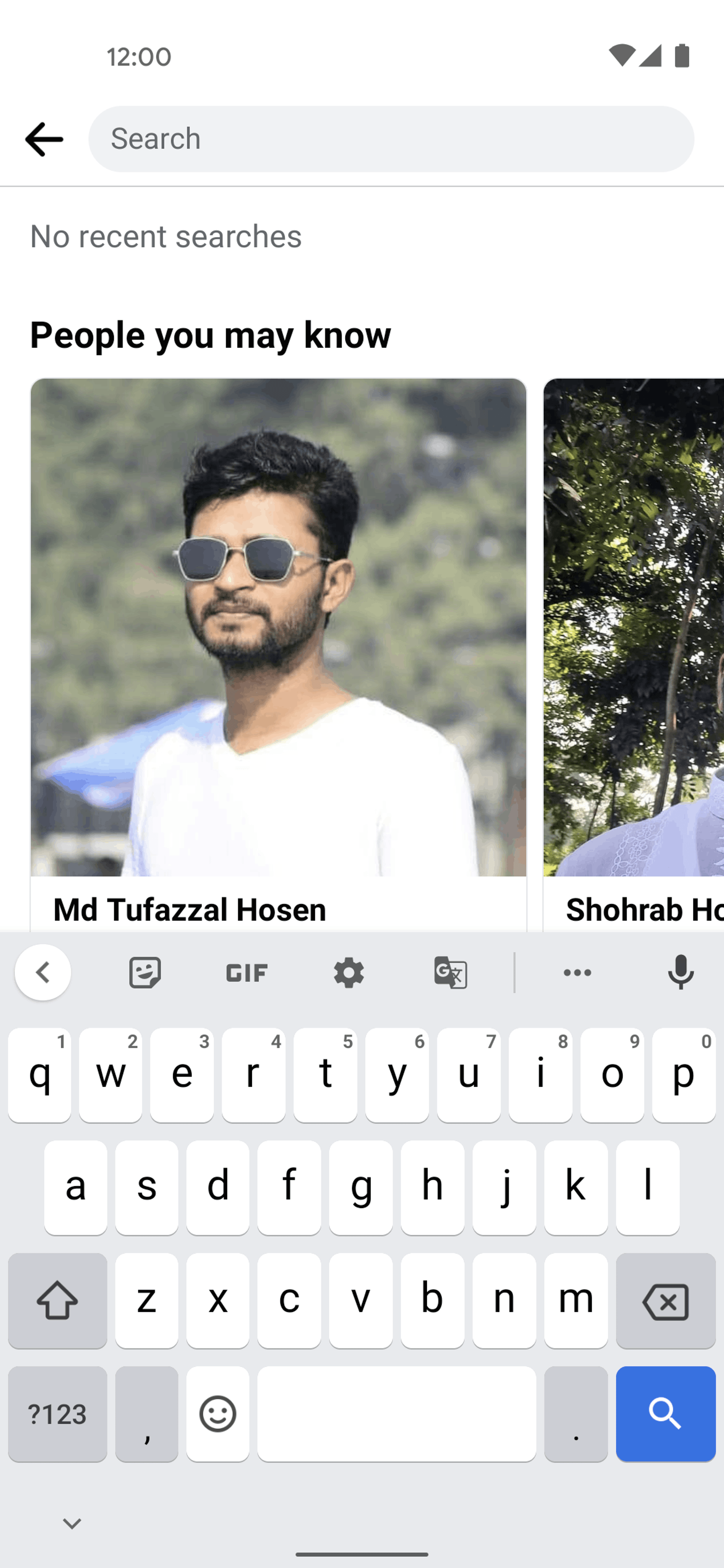 Facebook Android Social Networking interface screenshot 8
