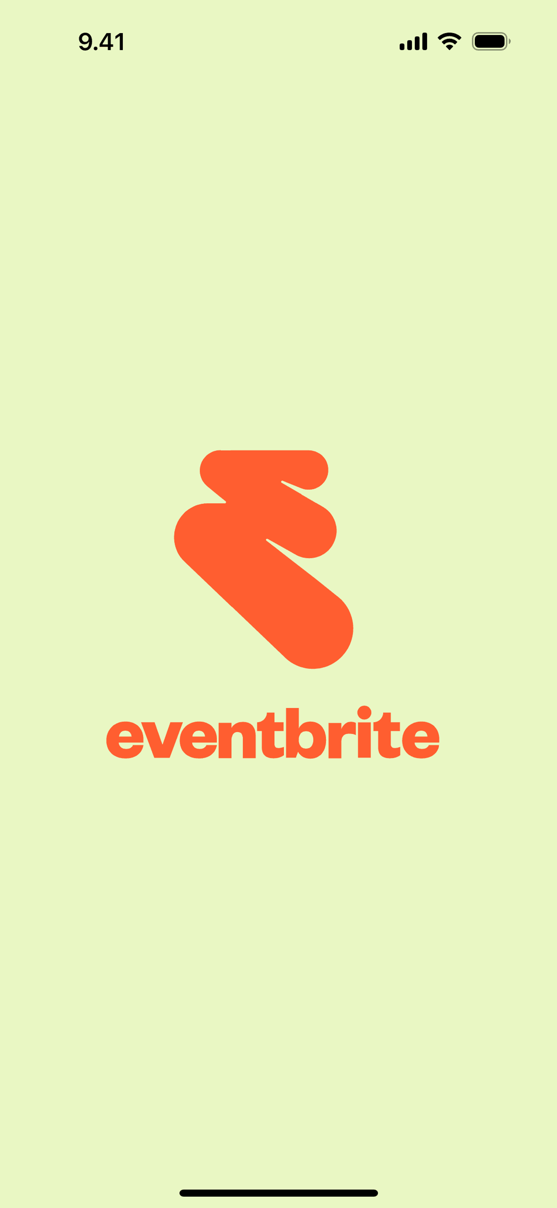 Eventbrite iOS Entertainment interface screenshot 2