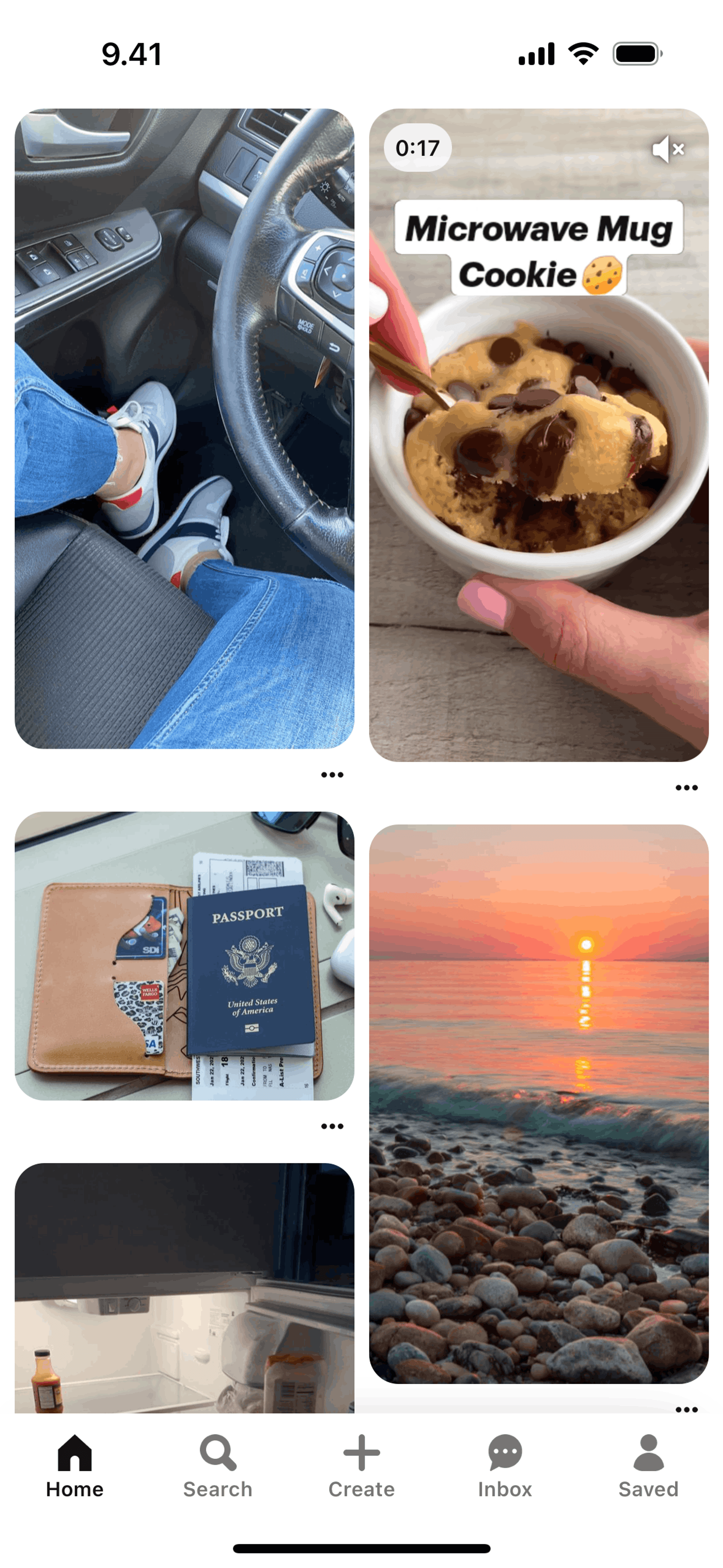 Pinterest iOS Photo & Video interface screenshot 23