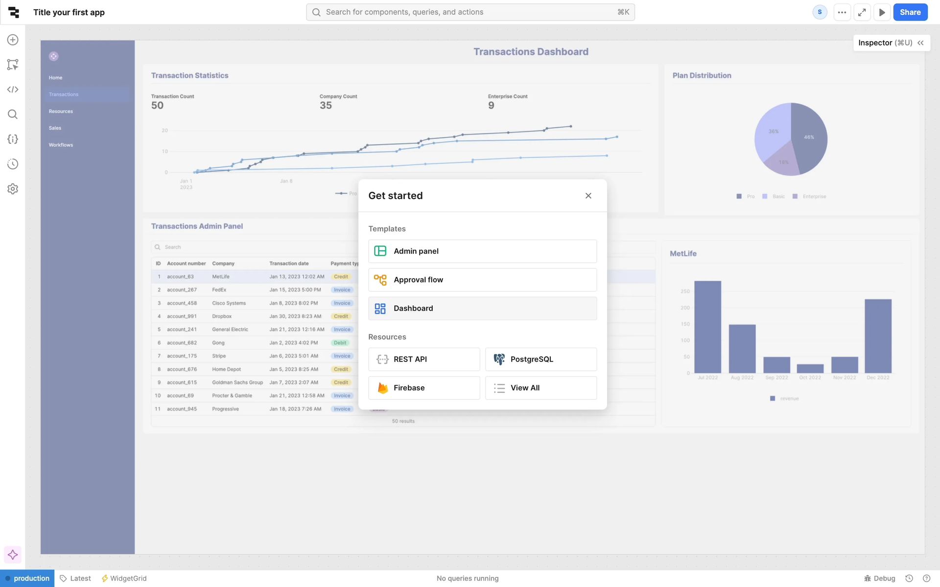 Retool Web Developer Tools interface screenshot 12