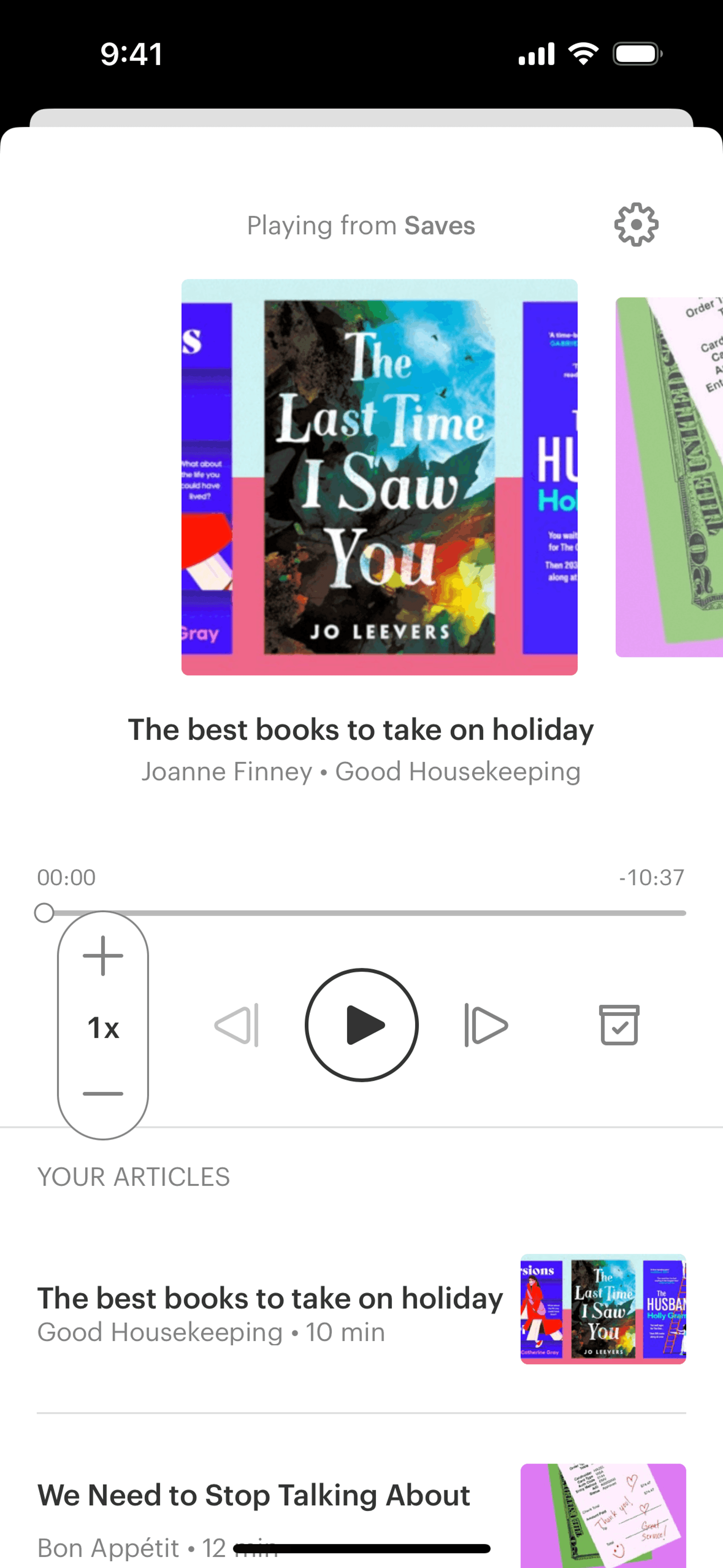 Pocket iOS News interface screenshot 22