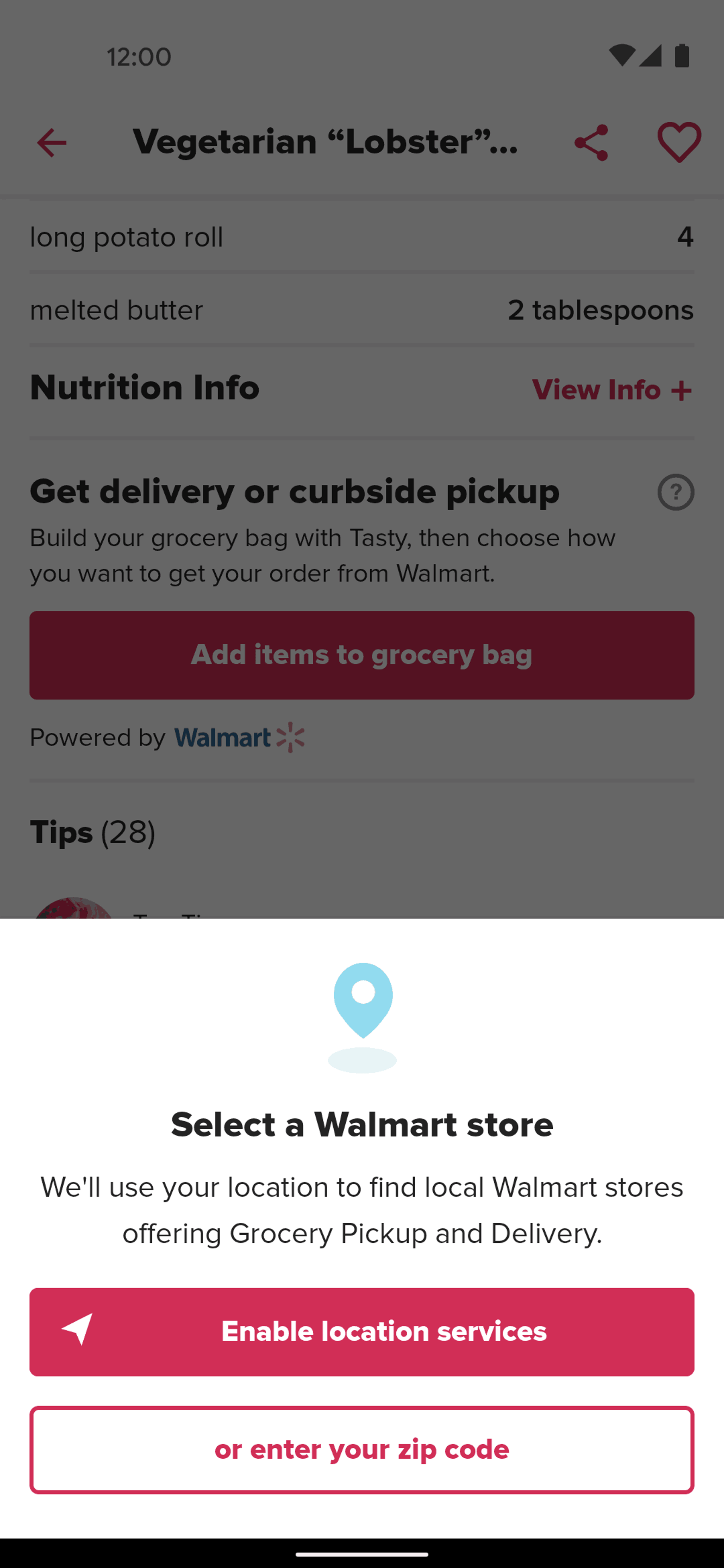 Tasty Android Food & Drink interface screenshot 22