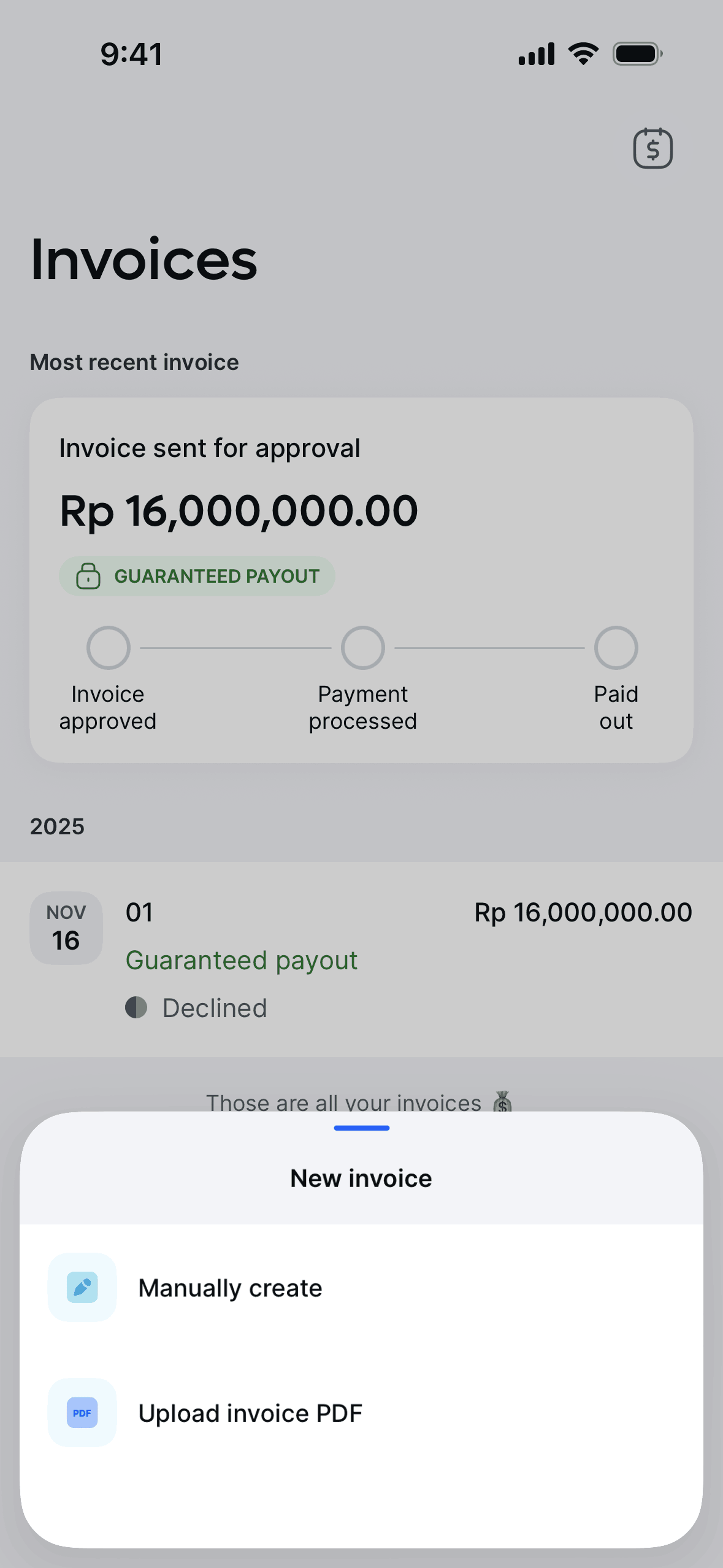Remote Global HR iOS Business interface screenshot 9