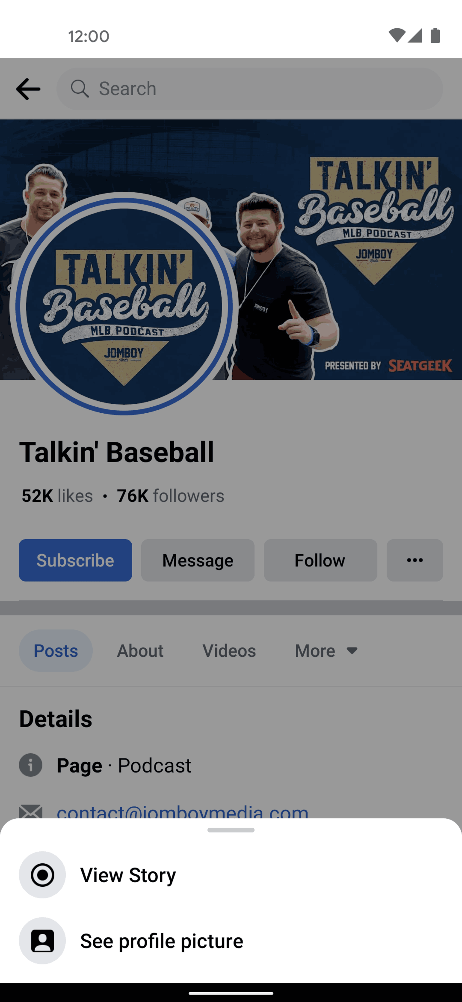 Facebook Android Social Networking interface screenshot 15
