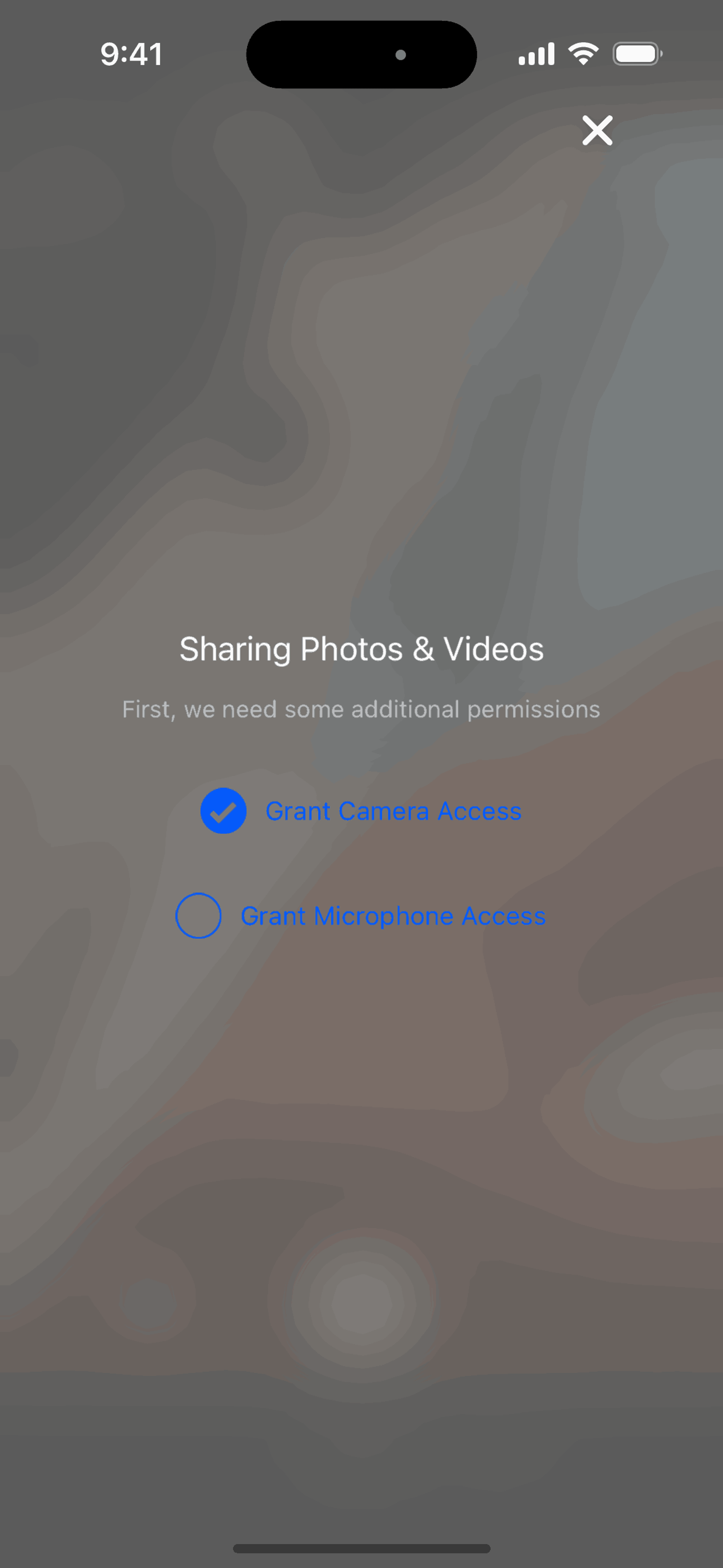 Behance iOS Social Networking interface screenshot 9