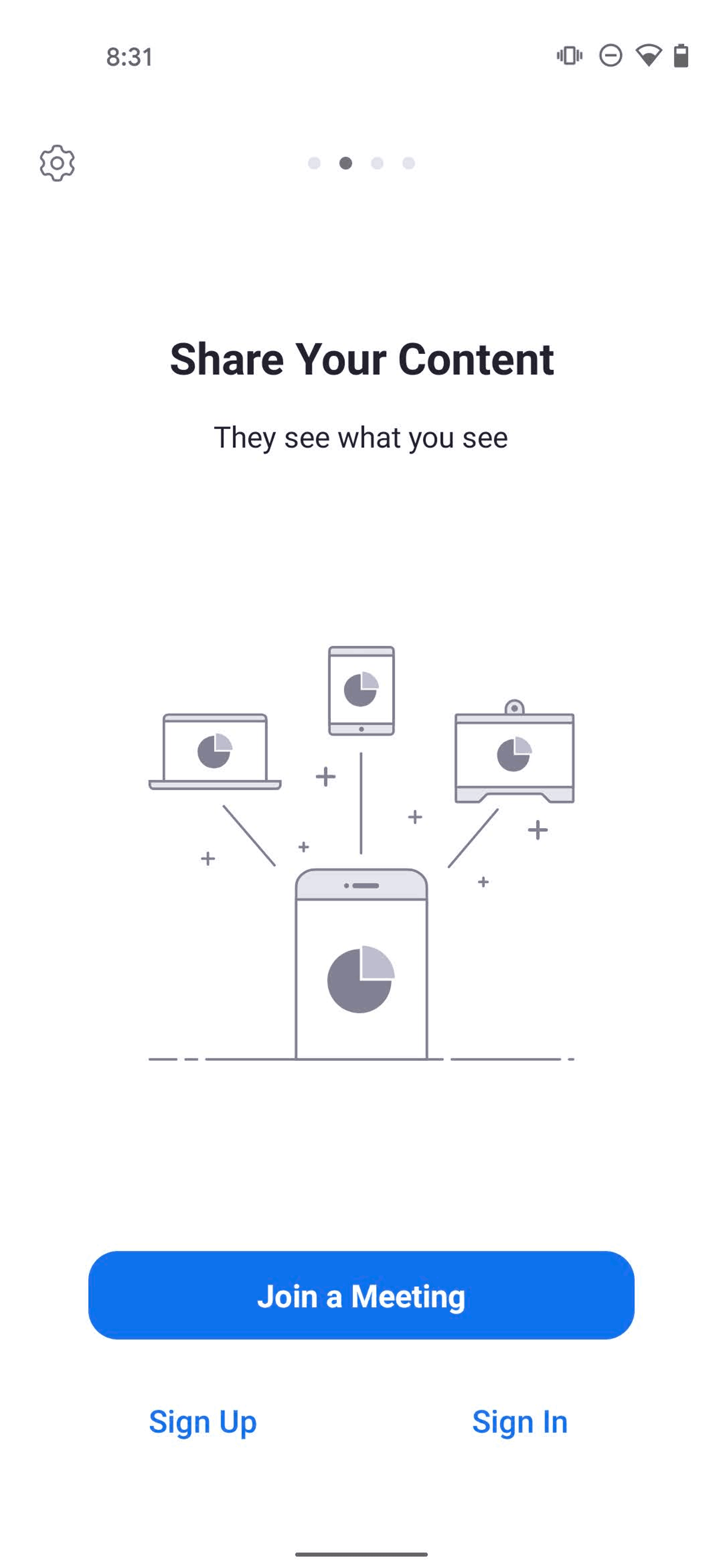 Zoom Android Business interface screenshot 3