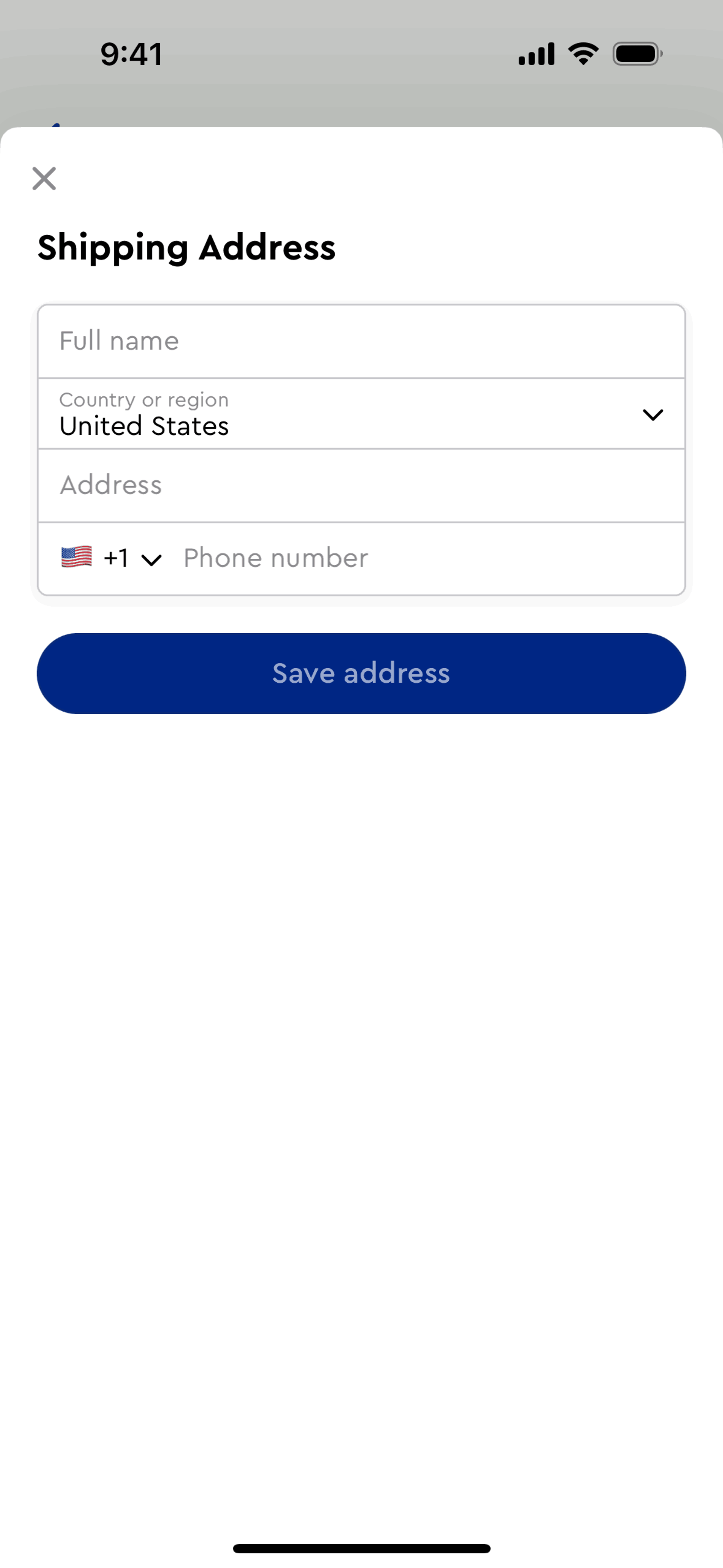 Blue Apron iOS Shopping interface screenshot 18