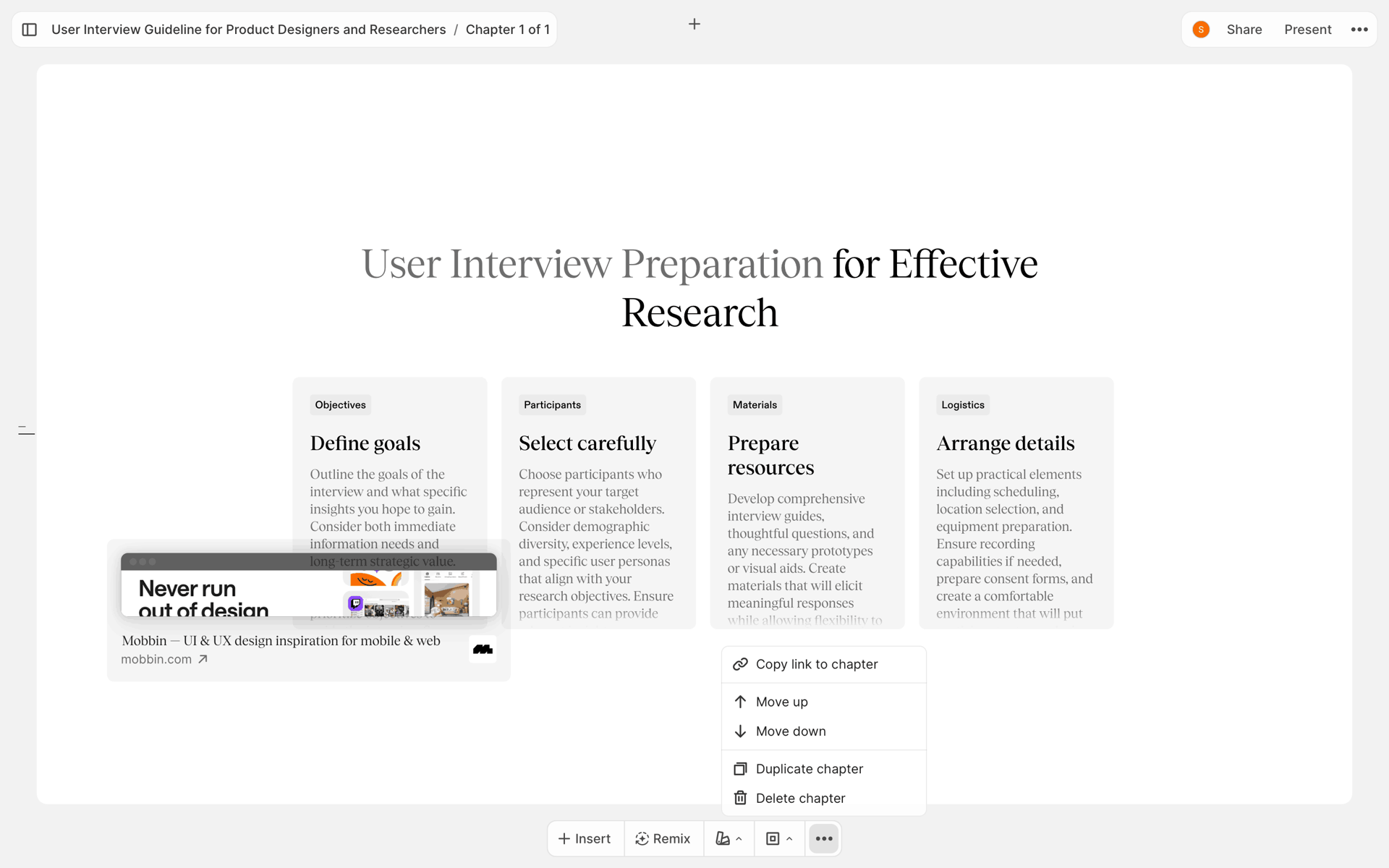 Chronicle Web AI interface screenshot 5