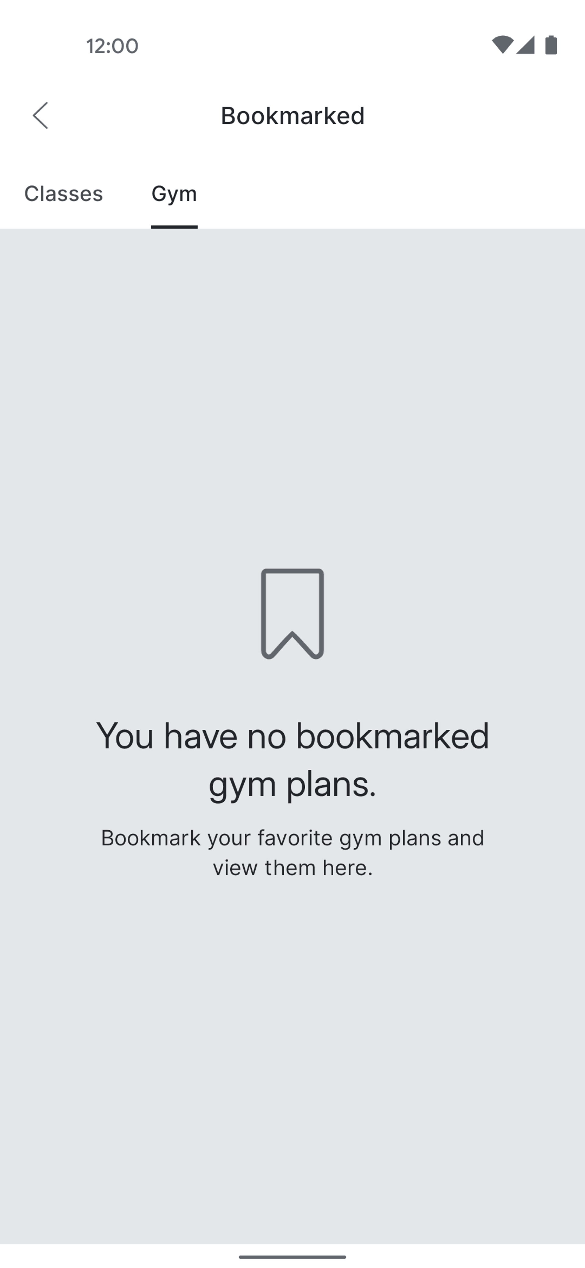 Peloton Android Health & Fitness interface screenshot 20
