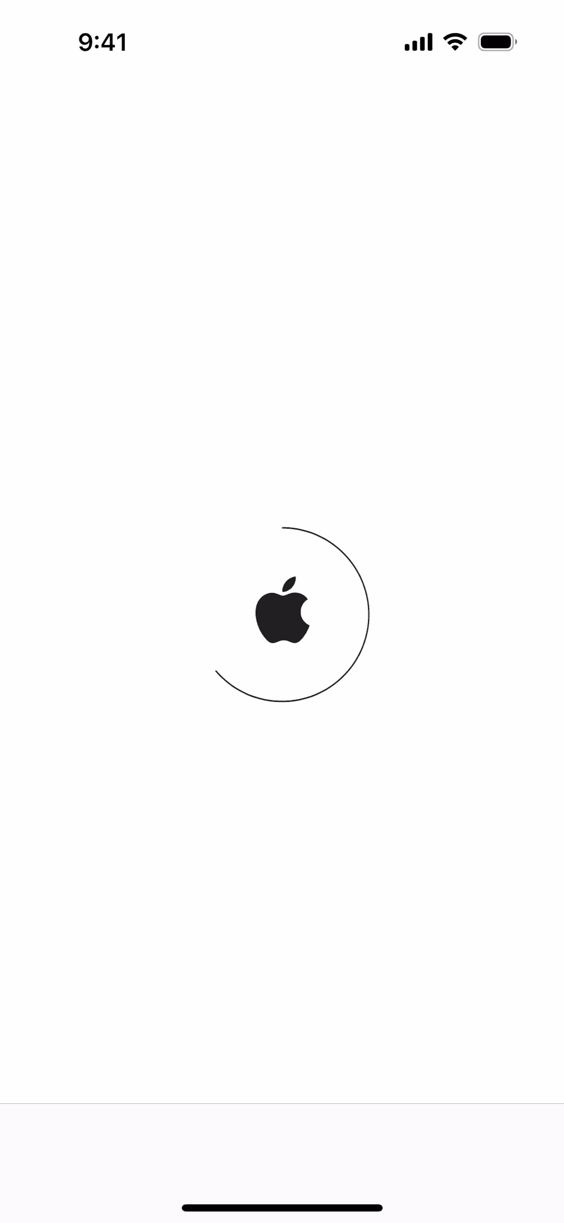 Apple Store iOS Shopping interface screenshot 1