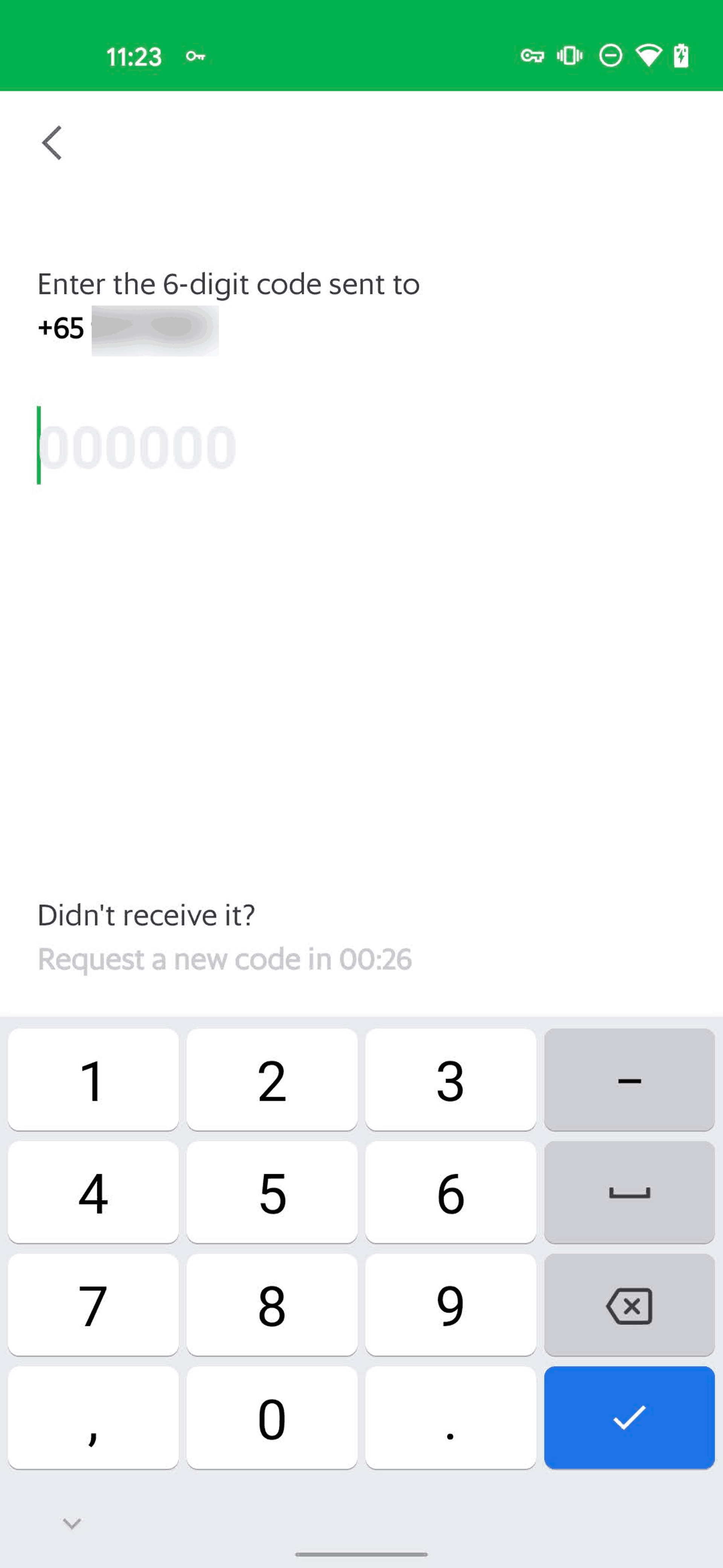 Grab Android Finance interface screenshot 7