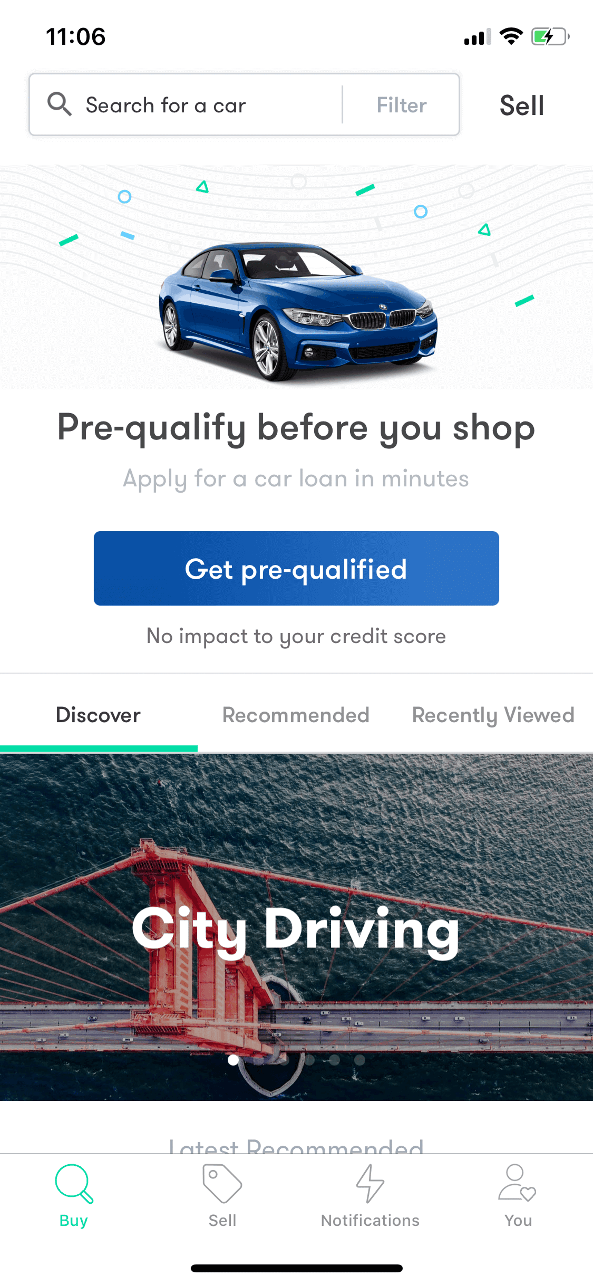 Instamotor iOS Shopping interface screenshot 6