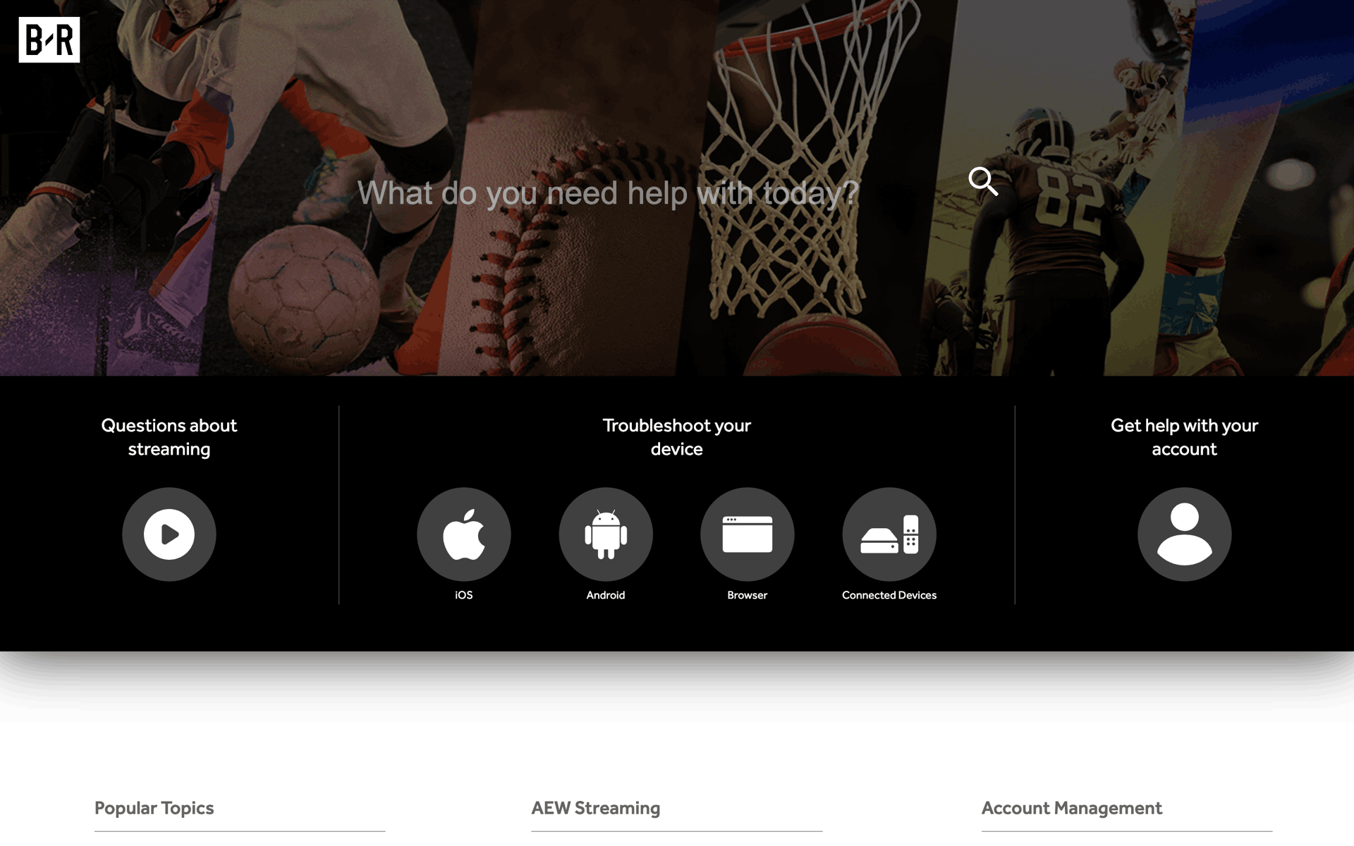 Bleacher Report Web Sports interface screenshot 22