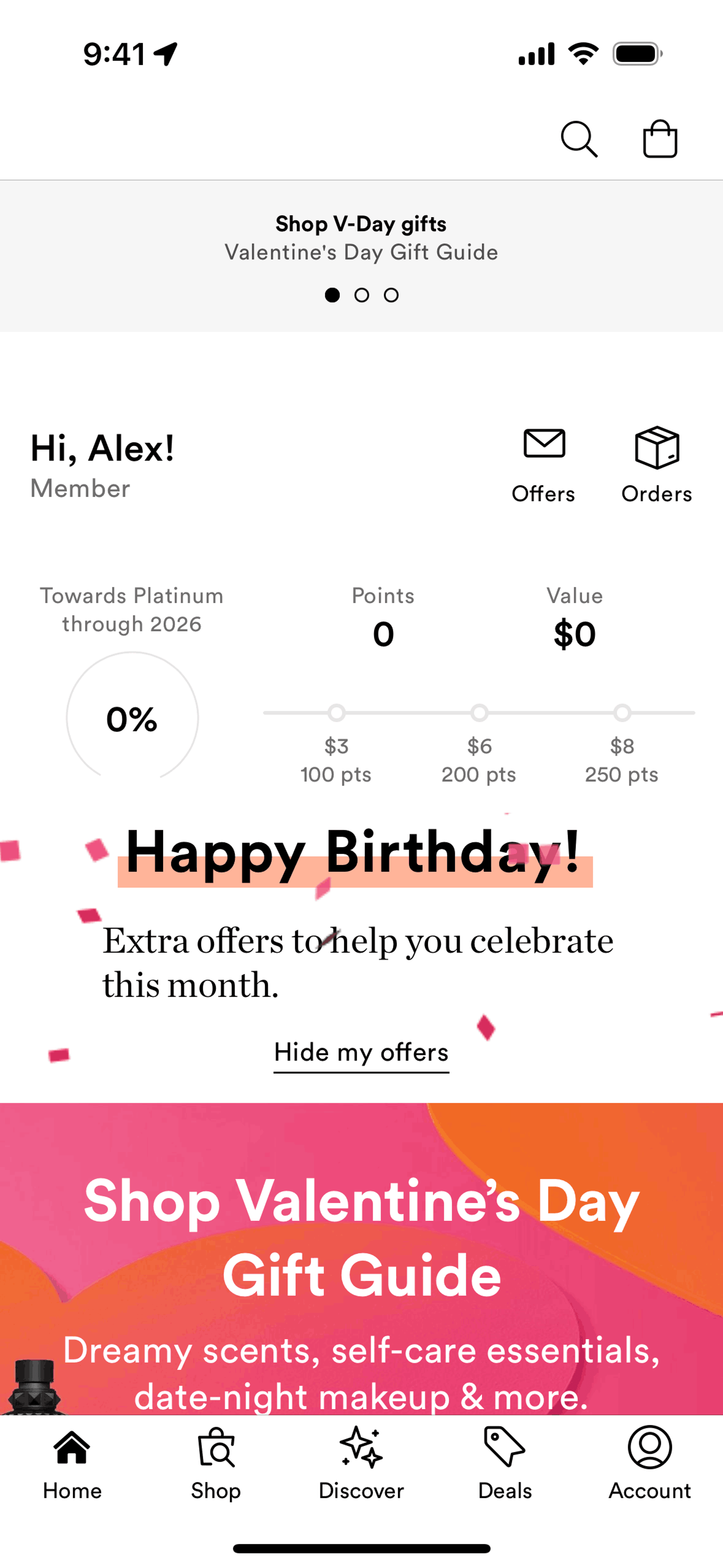 Ulta Beauty iOS Shopping interface screenshot 2