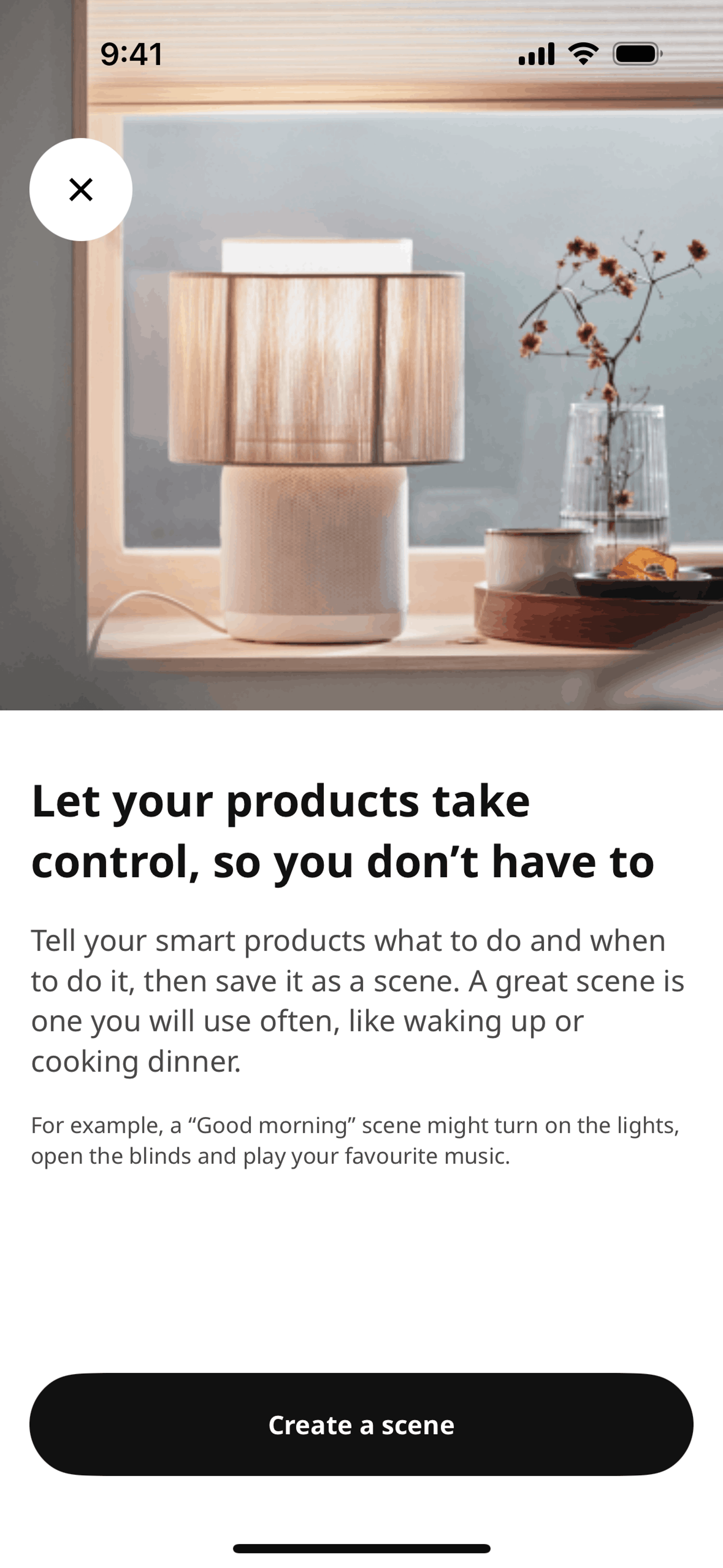 IKEA Home smart iOS Utilities interface screenshot 13