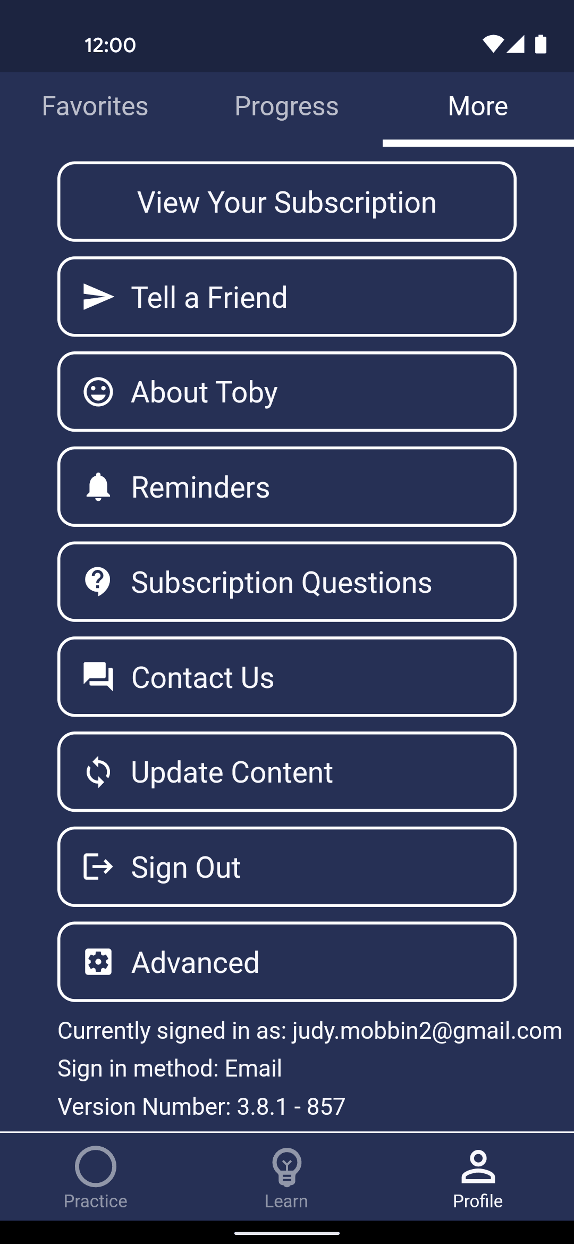 Brightmind Android Health & Fitness interface screenshot 16
